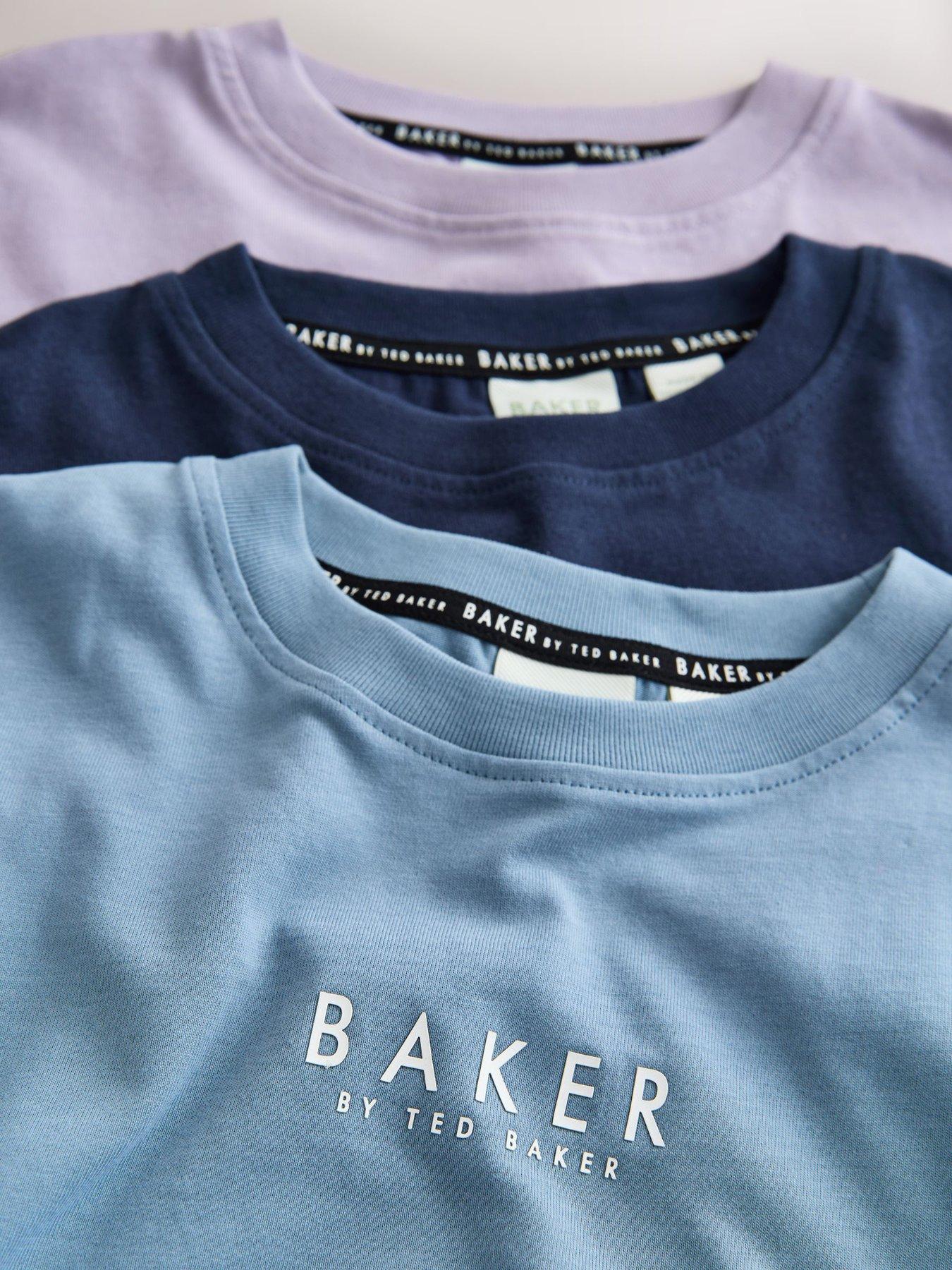  image of ted-baker-boys-3-pack-short-sleeved-t-shirts-multi