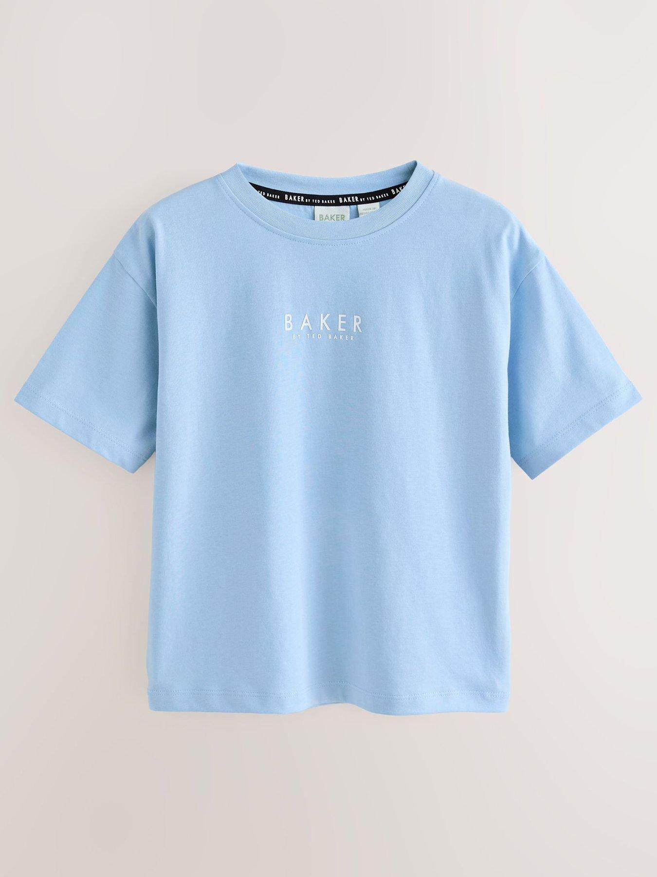  image of ted-baker-older-boys-logo-3-pack-t-shirts-multi