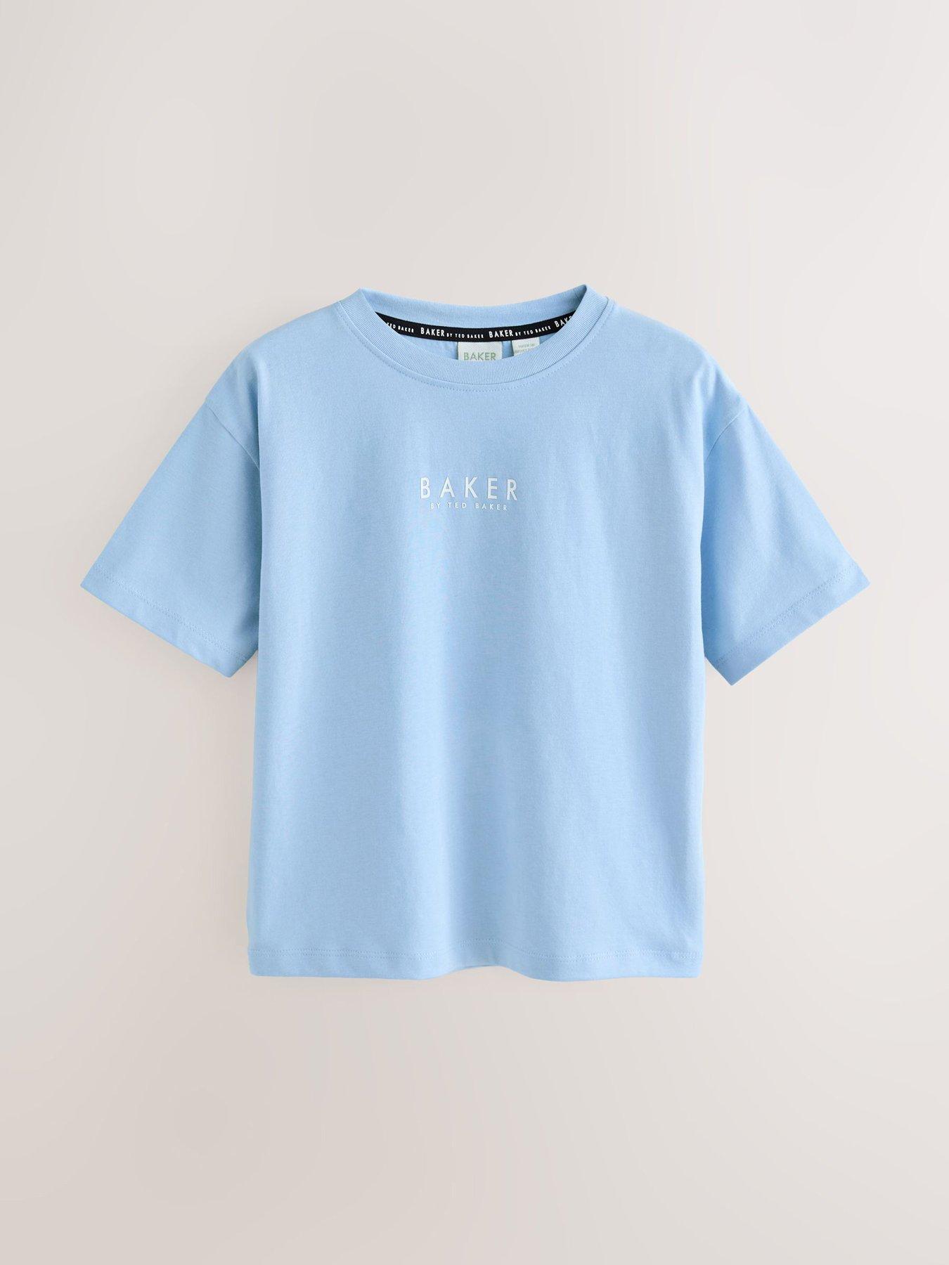  image of ted-baker-older-boys-logo-3-pack-t-shirts-multi