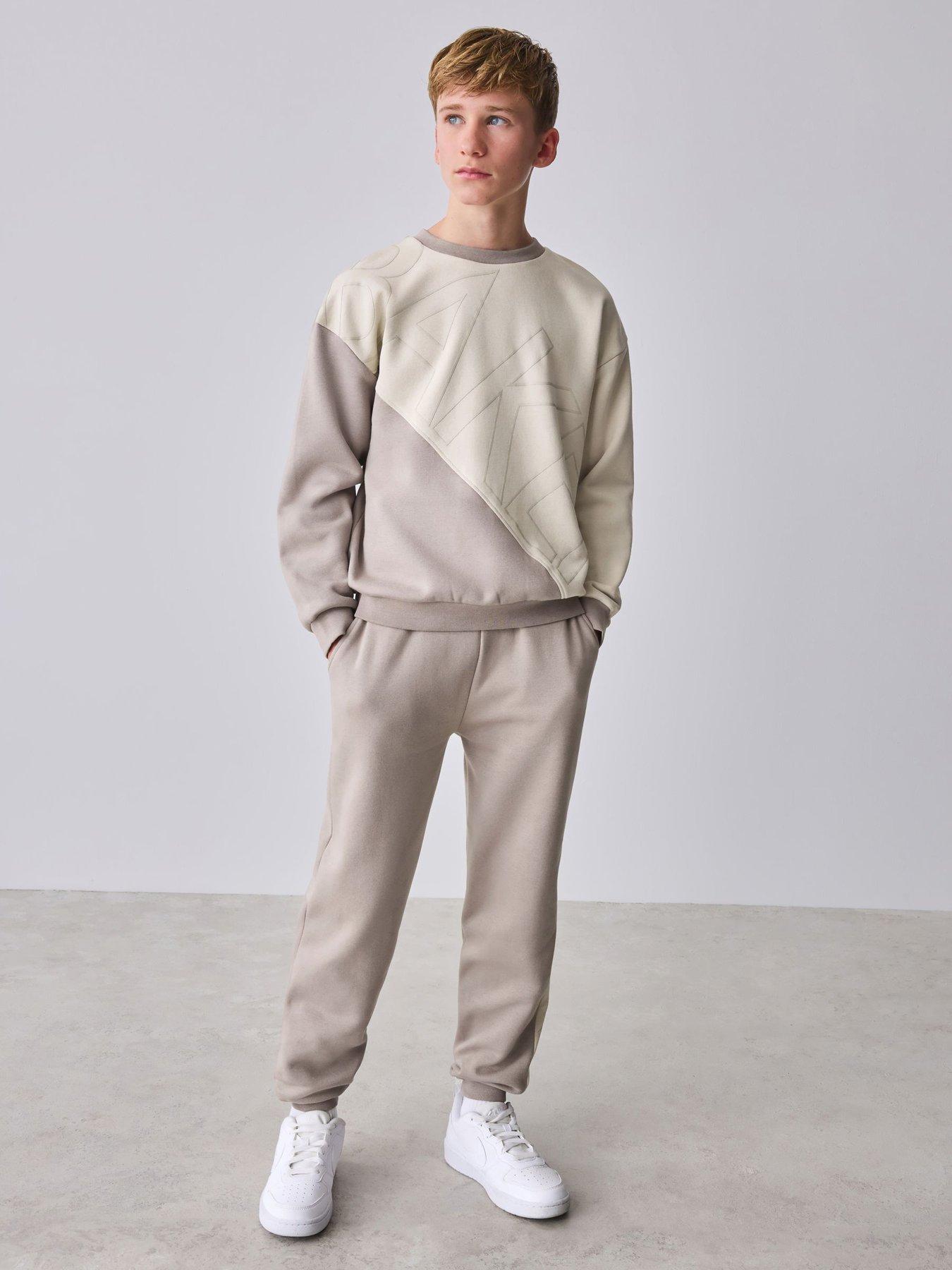 ted-baker-older-boys-colour-block-sweatshirt-amp-joggers-set-beige