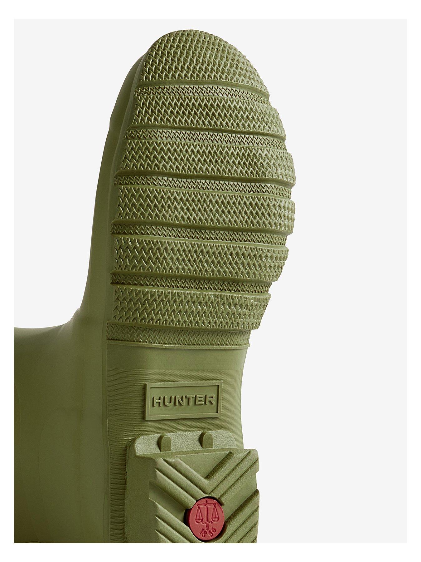 Image 4 of 4 of Hunter Original Short Wellington Boot - Green