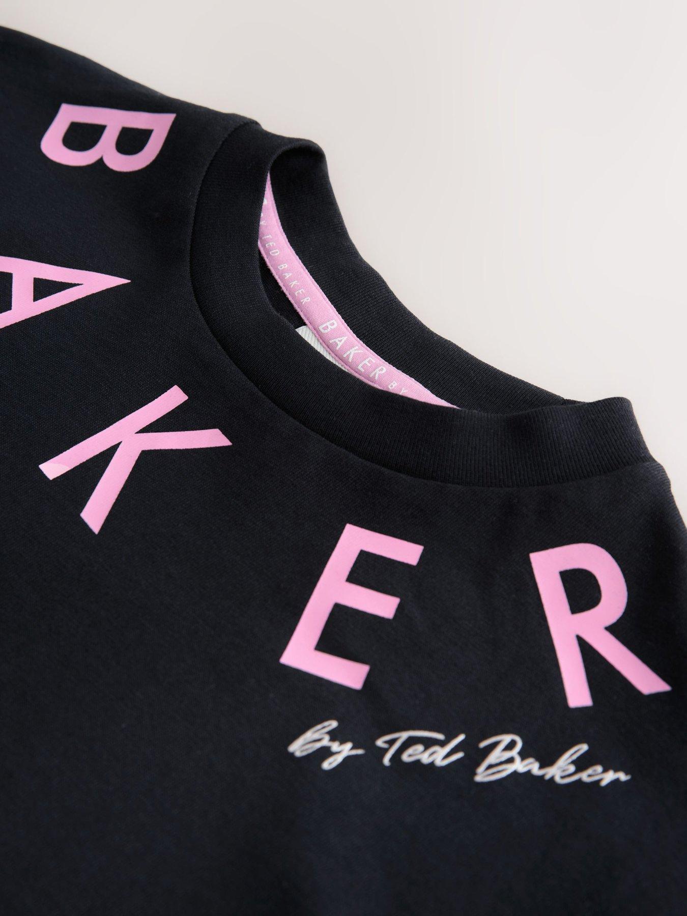  image of ted-baker-girls-3-pack-cropped-t-shirts-multi