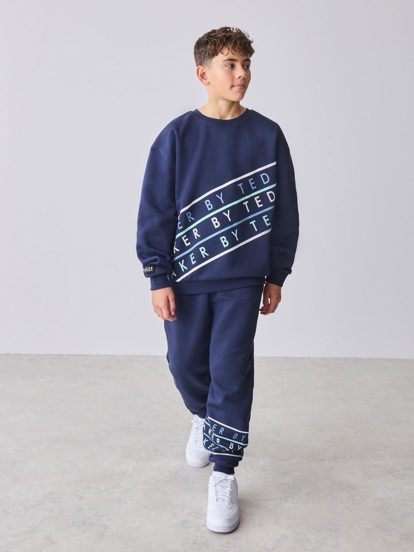 ted-baker-older-boys-logo-wrap-graphic-sweatshirt-and-jogger-set-navy