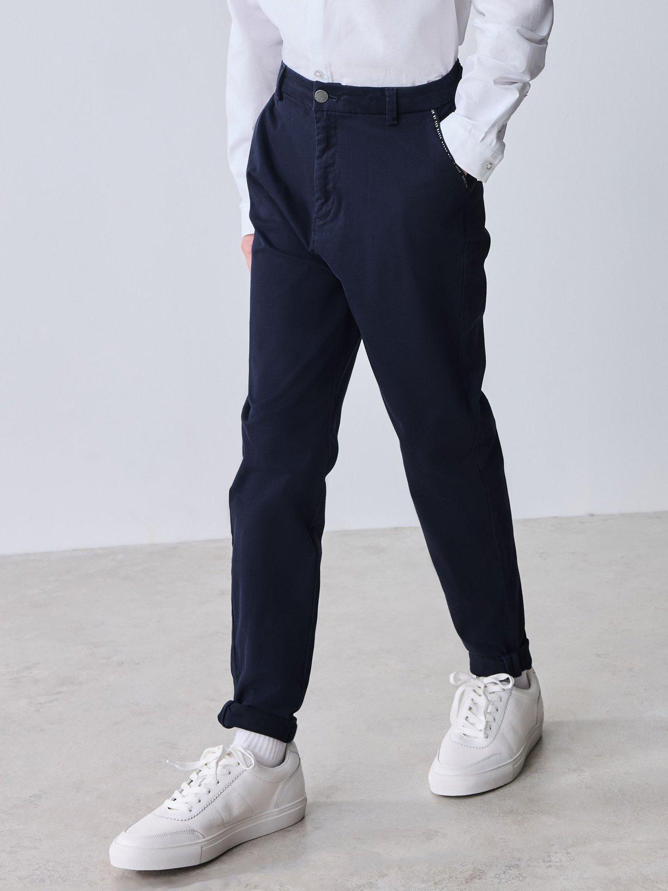 Ted Baker Boys Chino Trousers - Navy