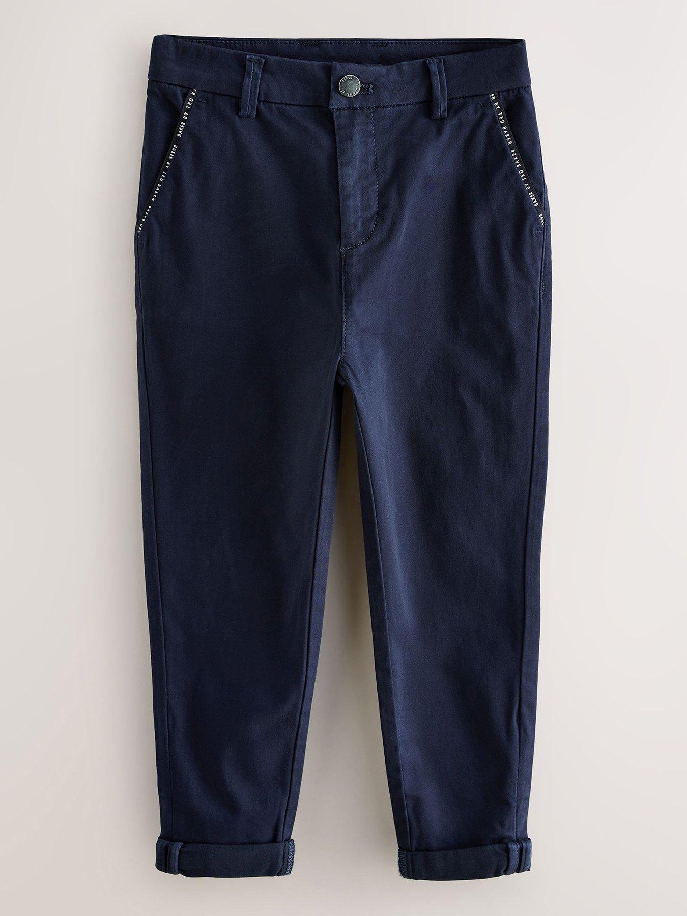 Ted Baker Boys Chino Trousers - Navy