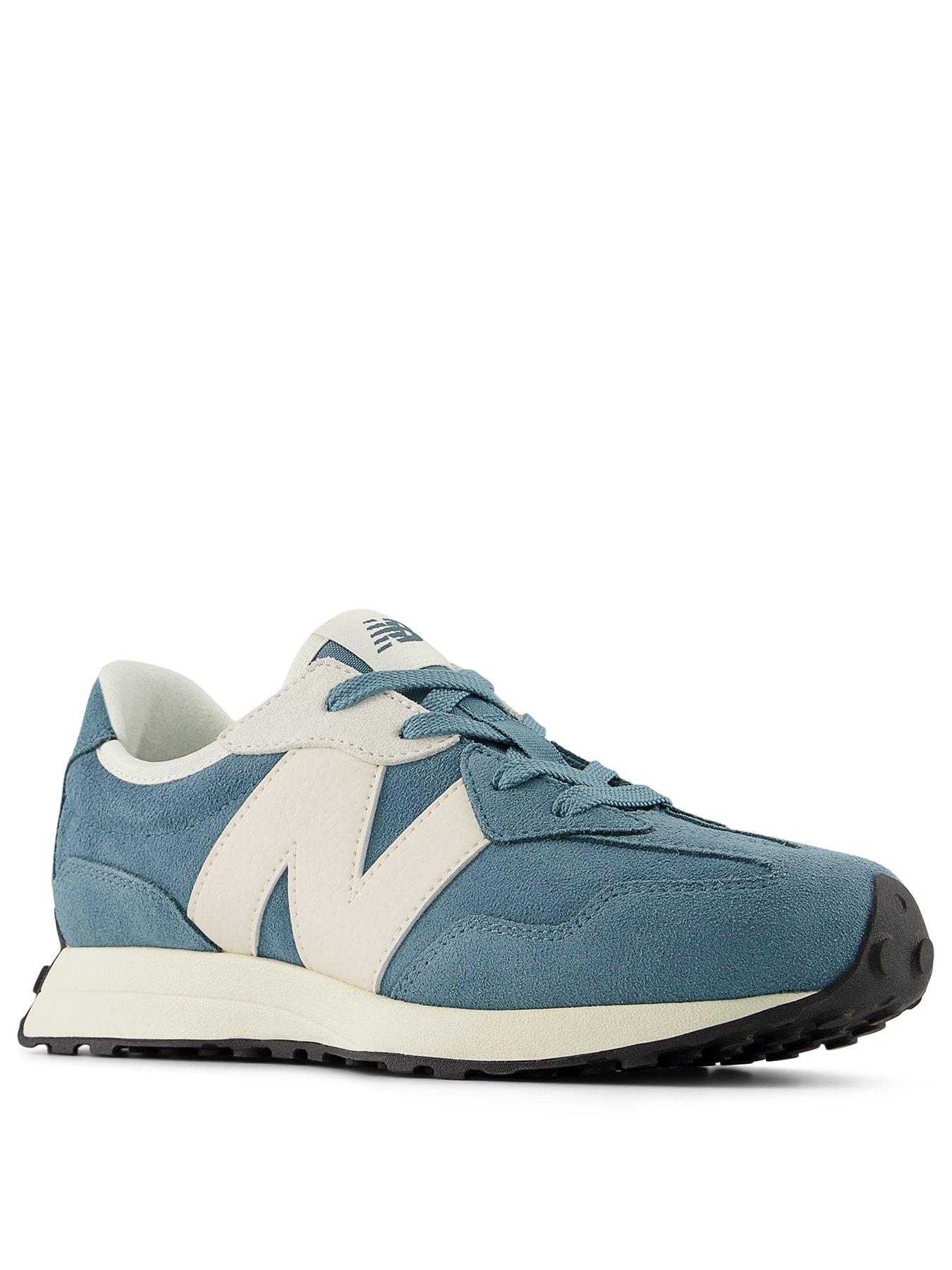 stillFront image of new-balance-junior-327-trainer-green