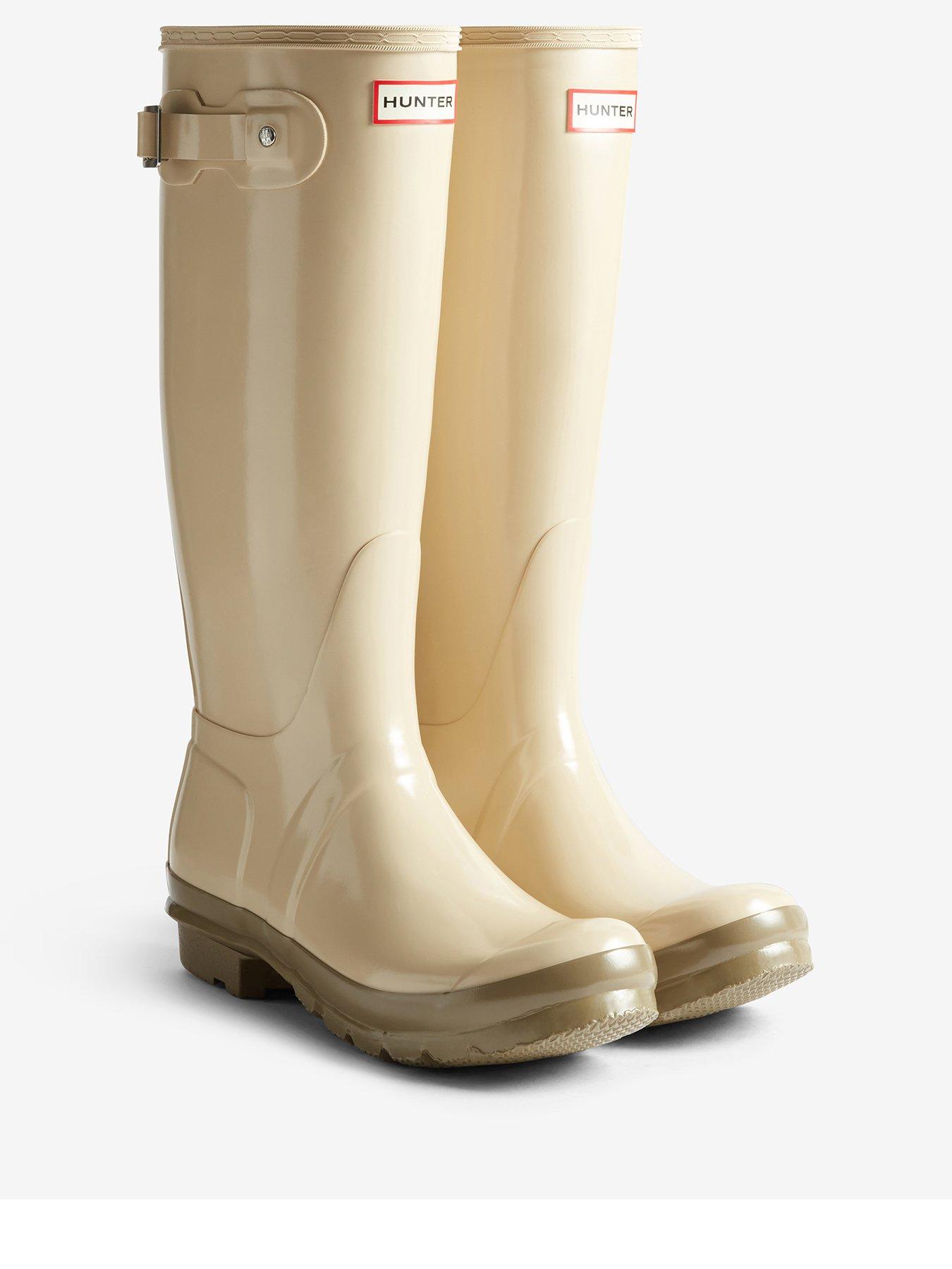 stillFront image of hunter-womens-original-tall-gloss-boot