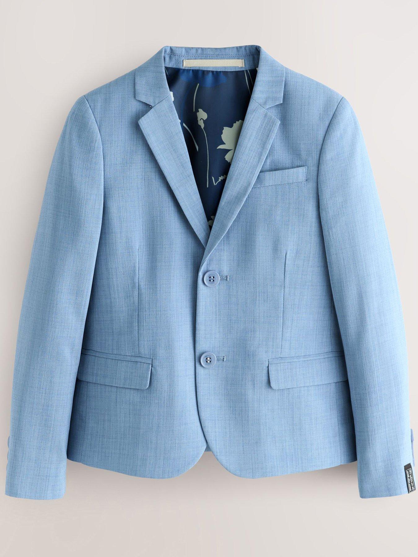 Image 2 of 7 of Ted Baker Older Boys Occasion Suit Jacket - Blue