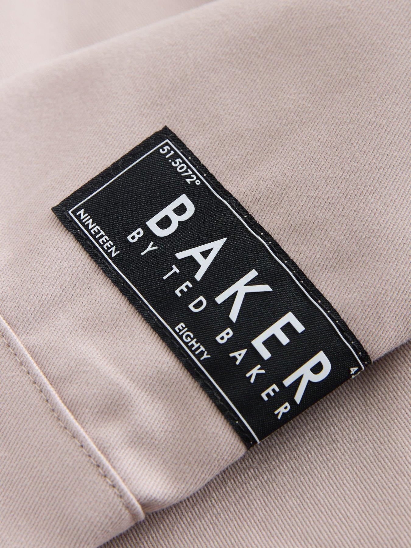 Image 5 of 5 of Ted Baker Boys T-Shirt And Jacket Set - Beige