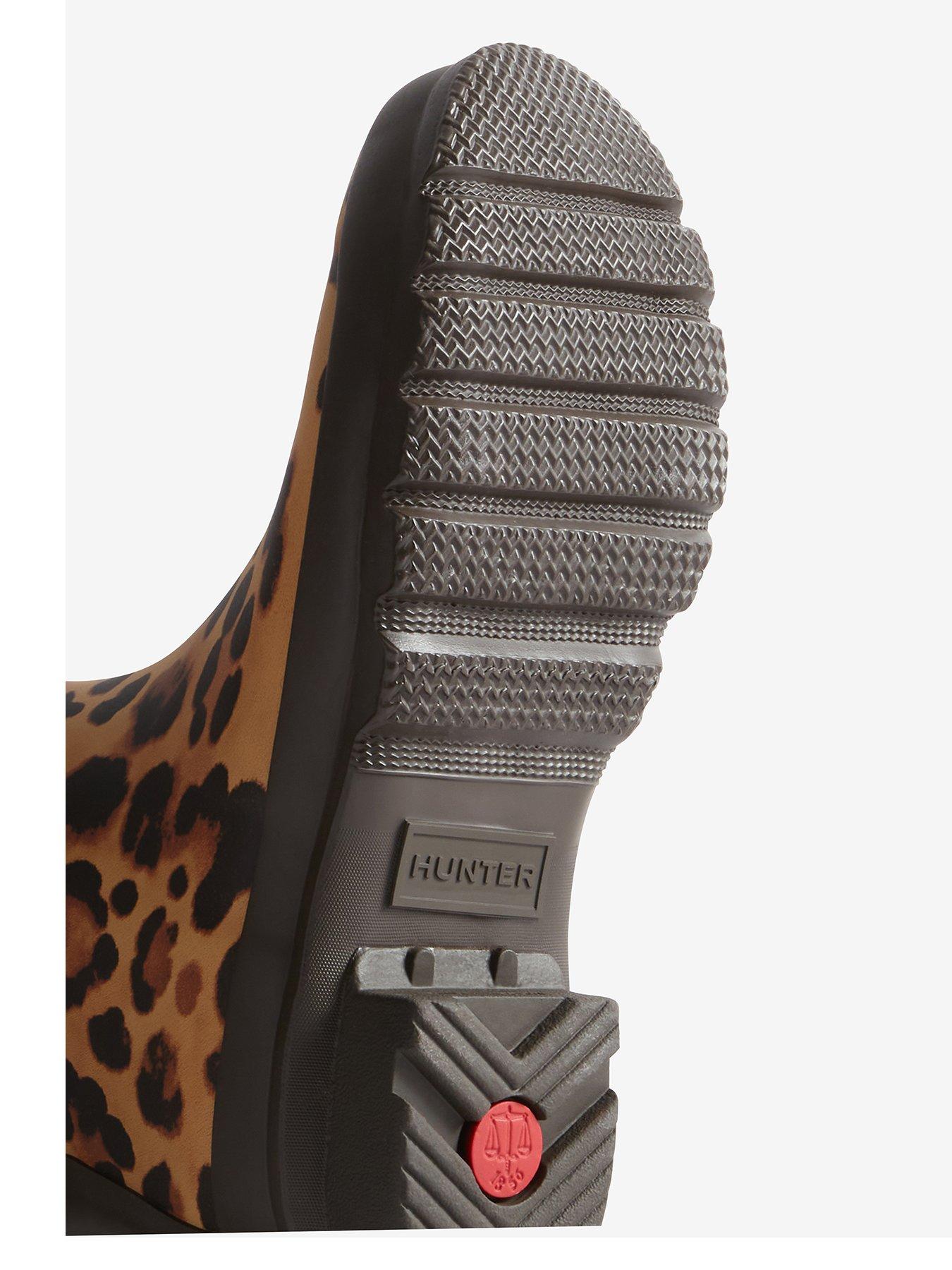 Image 4 of 4 of Hunter Womens Original Tall Leopard Boot - Multi
