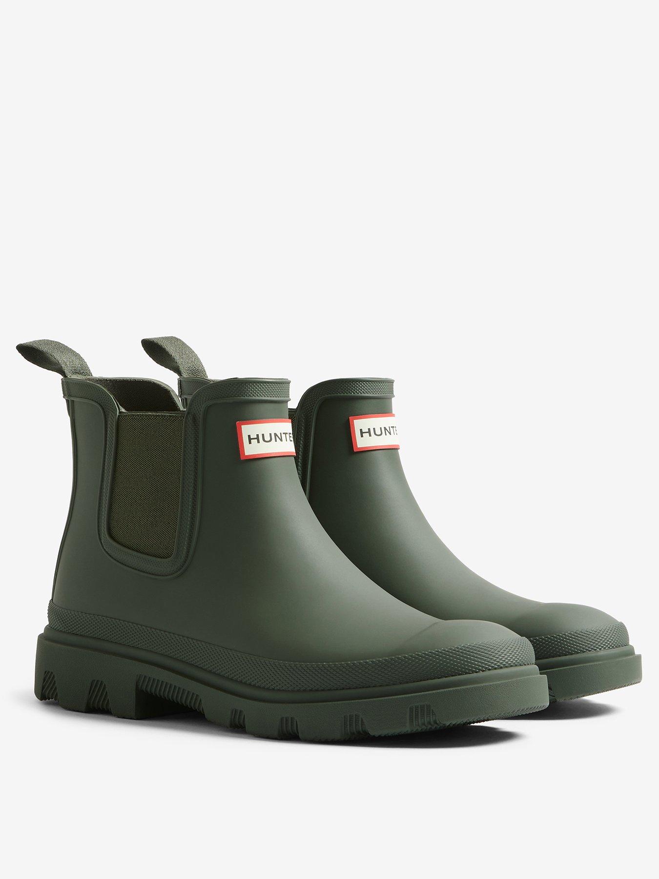 Image 2 of 4 of Hunter Unisex Downpour Chelsea - Green