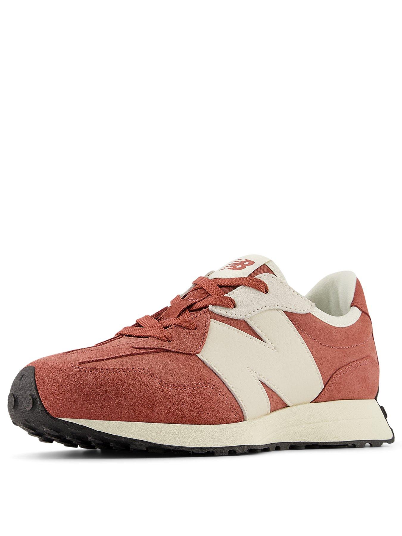 stillFront image of new-balance-junior-327-trainer-red