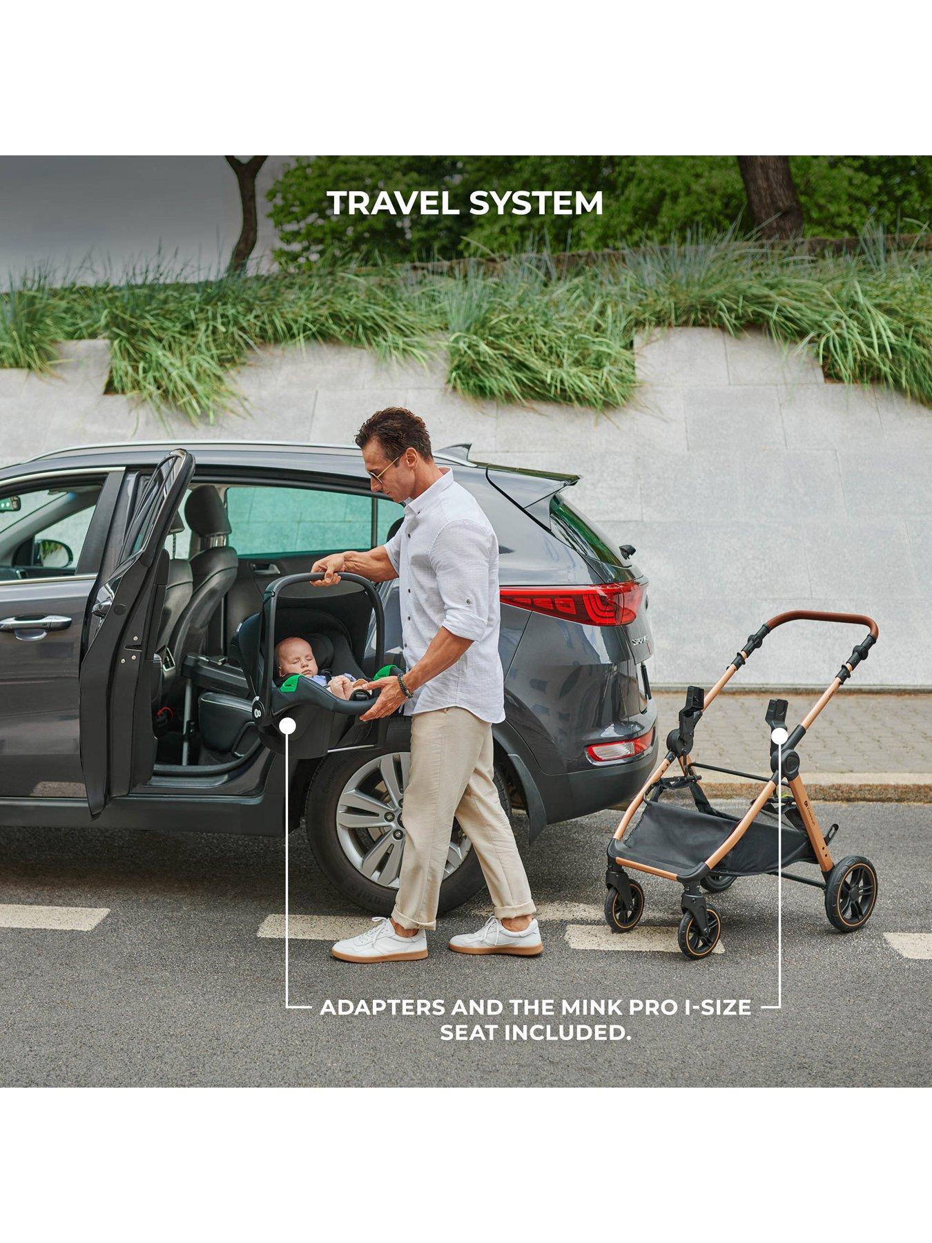 Image 7 of 8 of Kinderkraft ESME PRO 3-in-1 Travel System - Beige