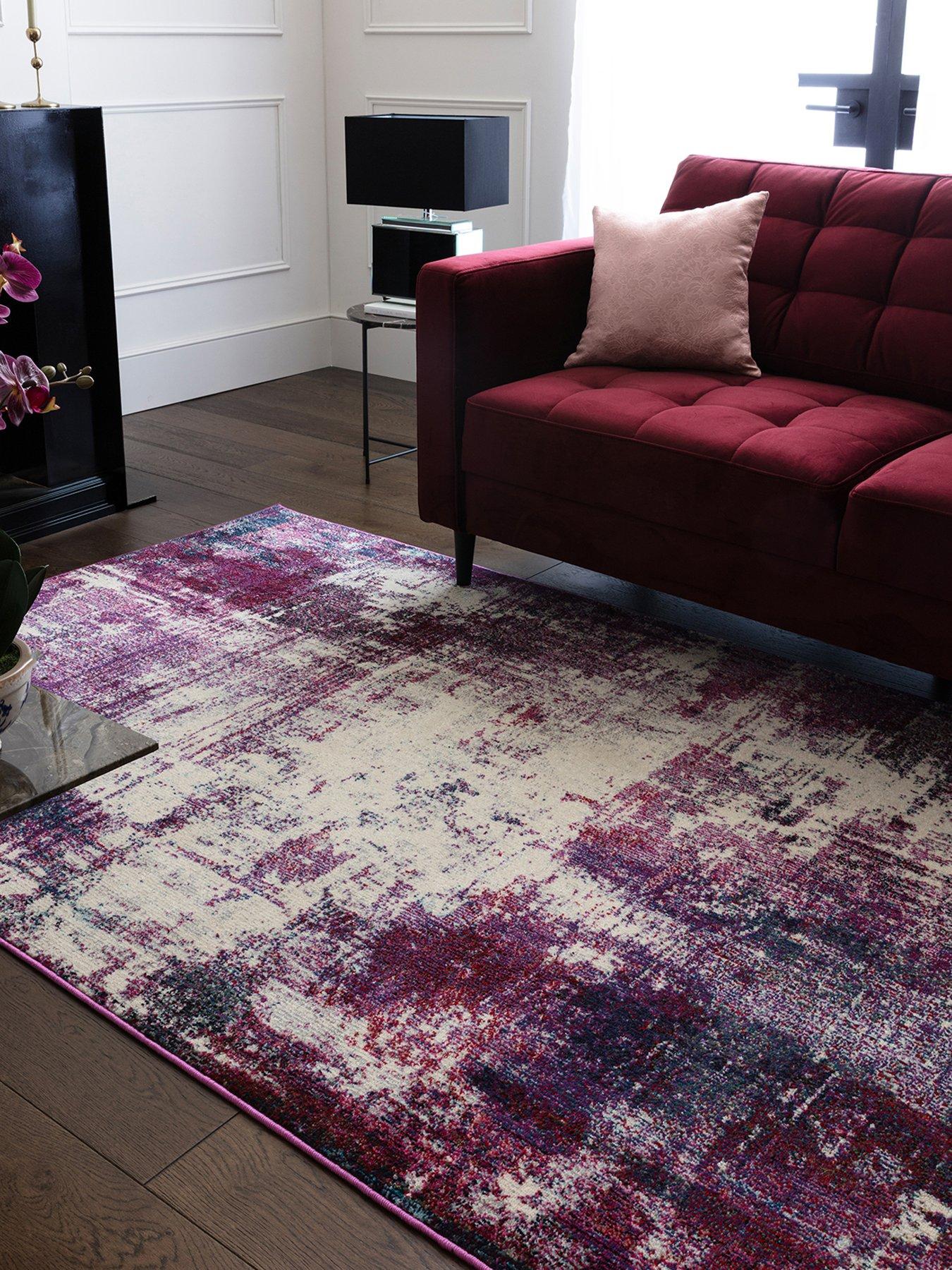 Image 1 of 7 of Asiatic Colores Cloud Rug - Magenta