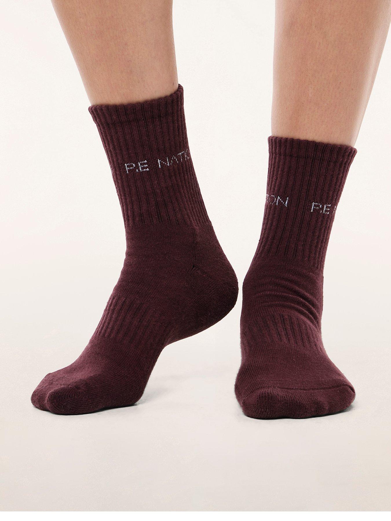 P.E Nation Womens Training Signature Socks - Red