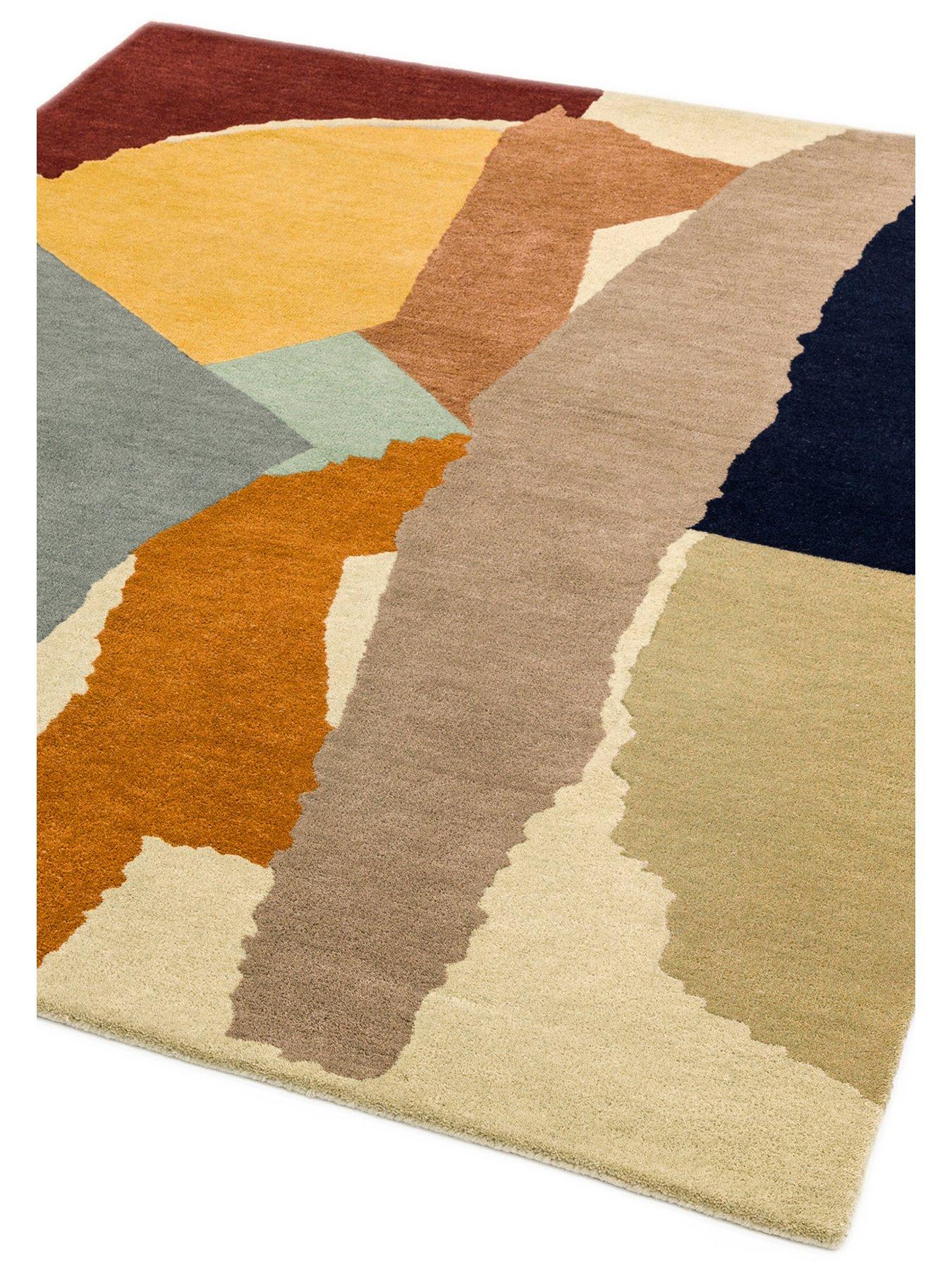 Image 3 of 6 of Asiatic Reef Abstract Rug - Multi