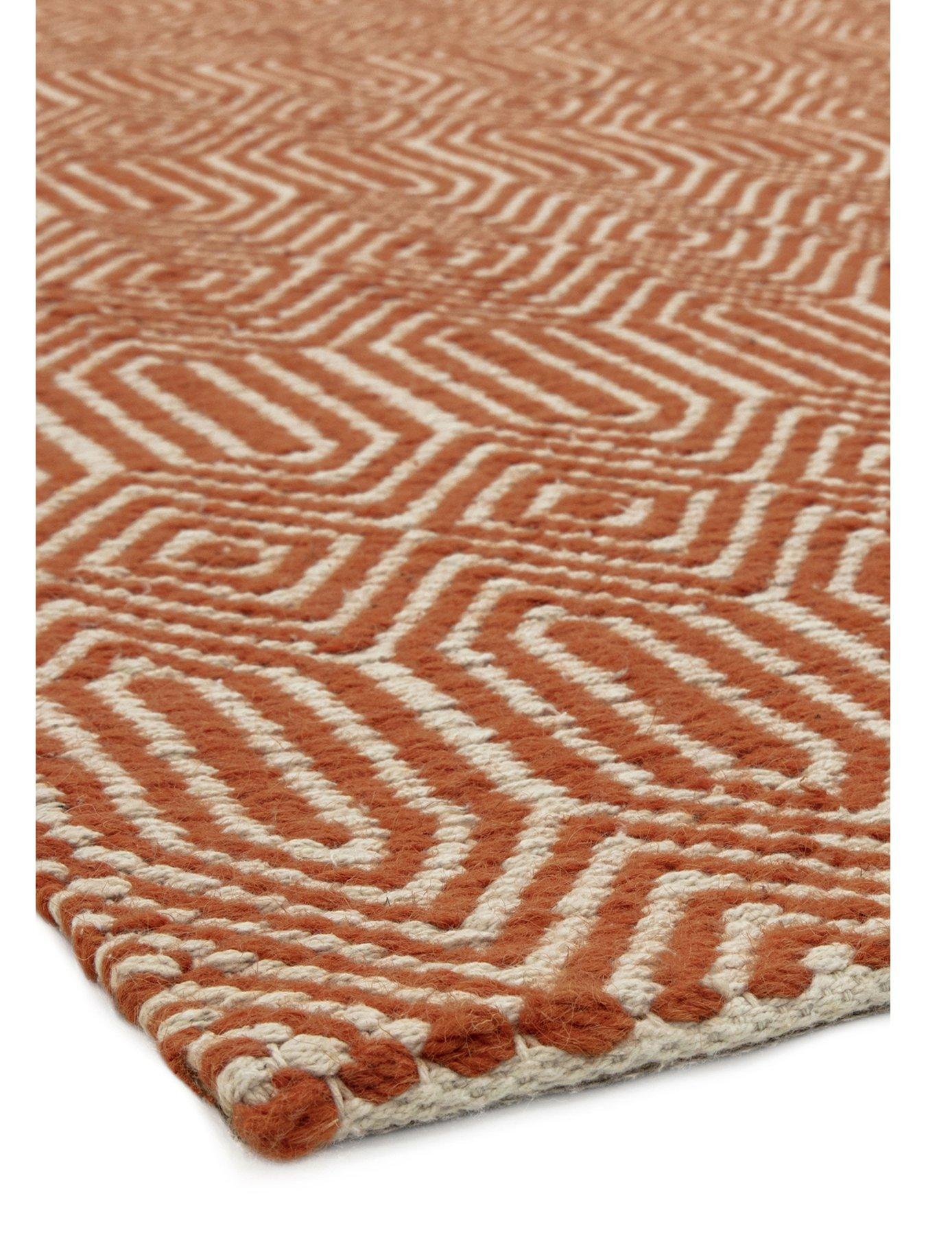 Image 7 of 7 of Asiatic Sloan Rug - Orange