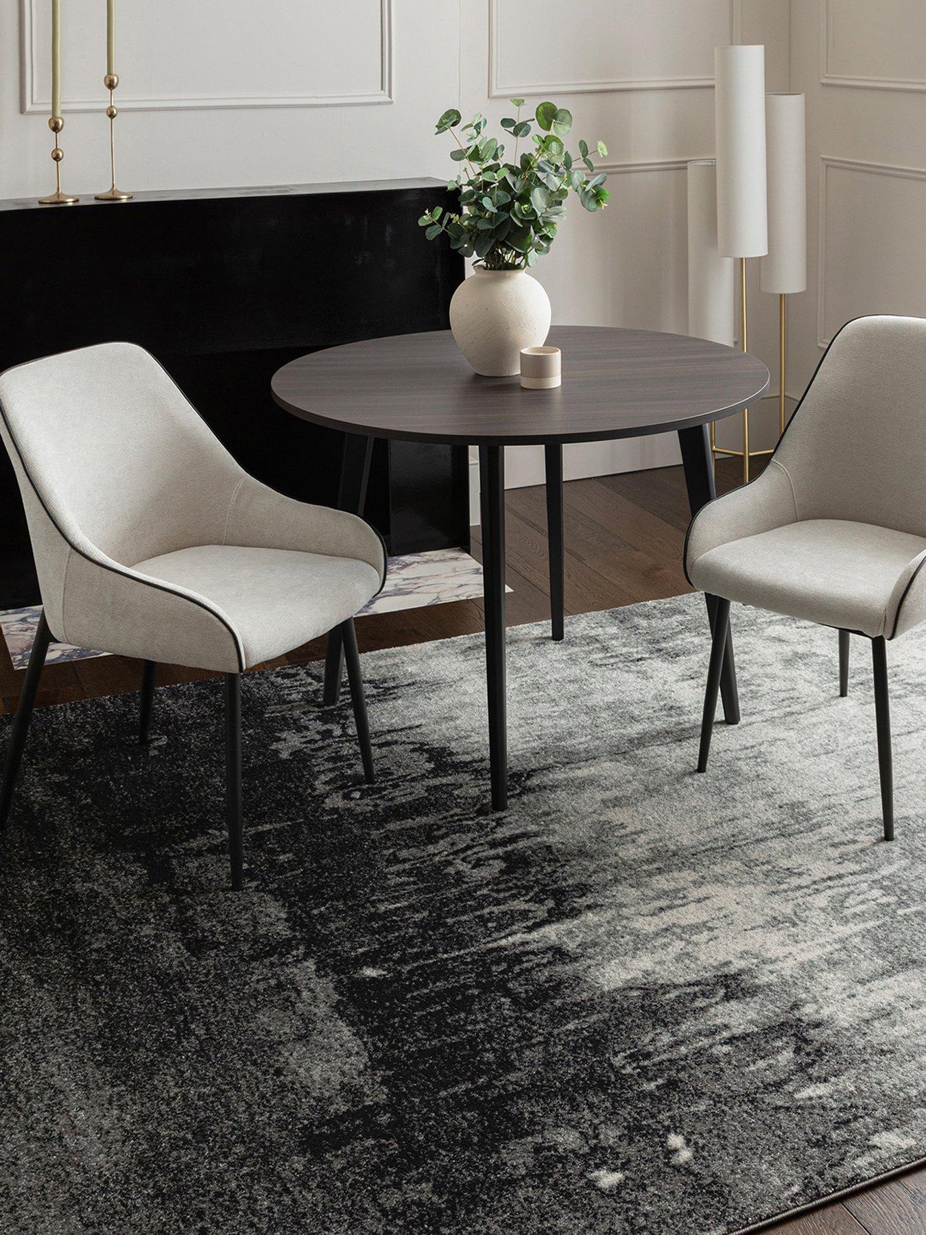  image of asiatic-nova-distress-rug-grey