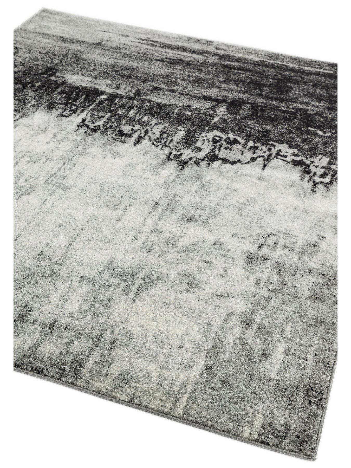 image of asiatic-nova-distress-rug-grey