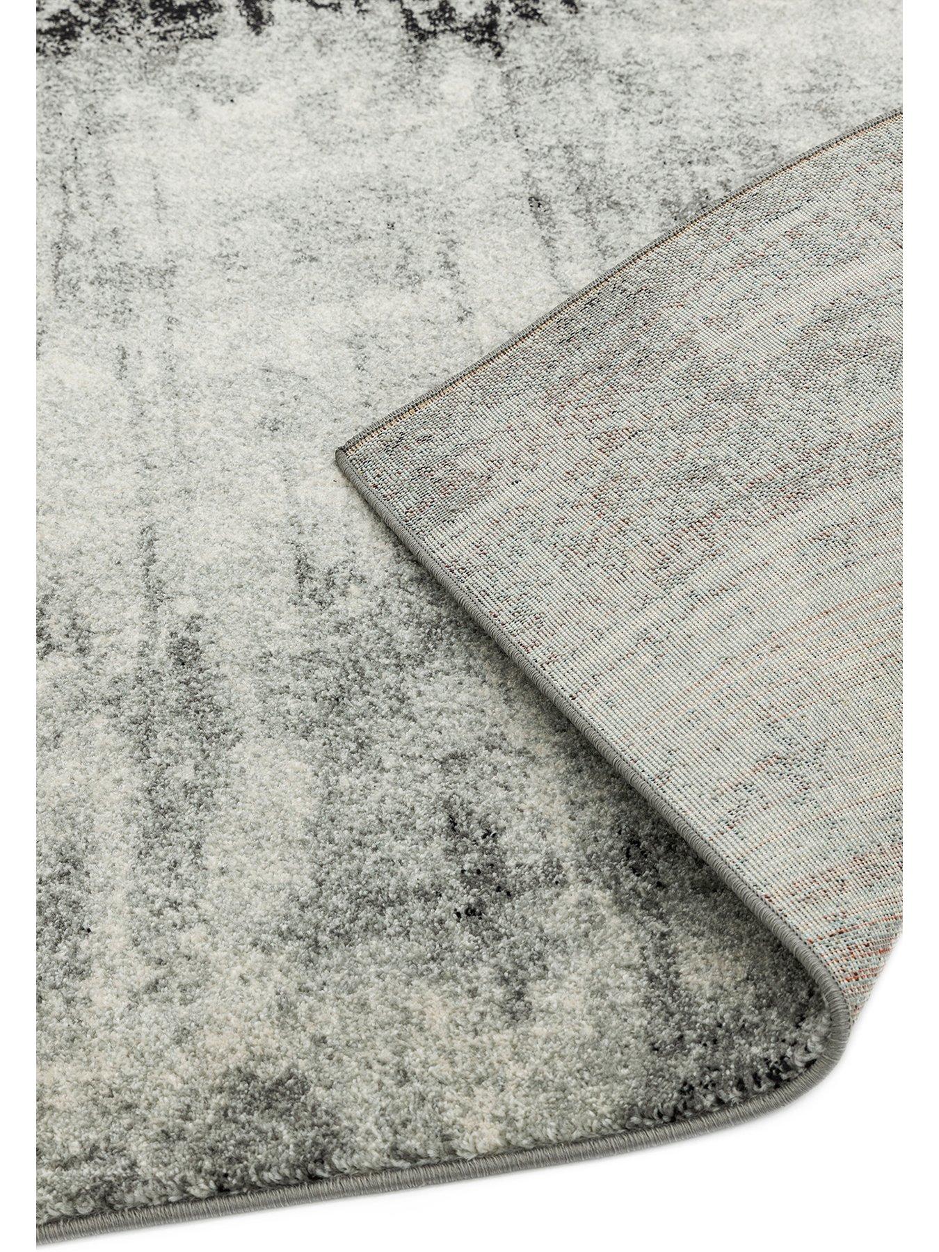  image of asiatic-nova-distress-rug-grey