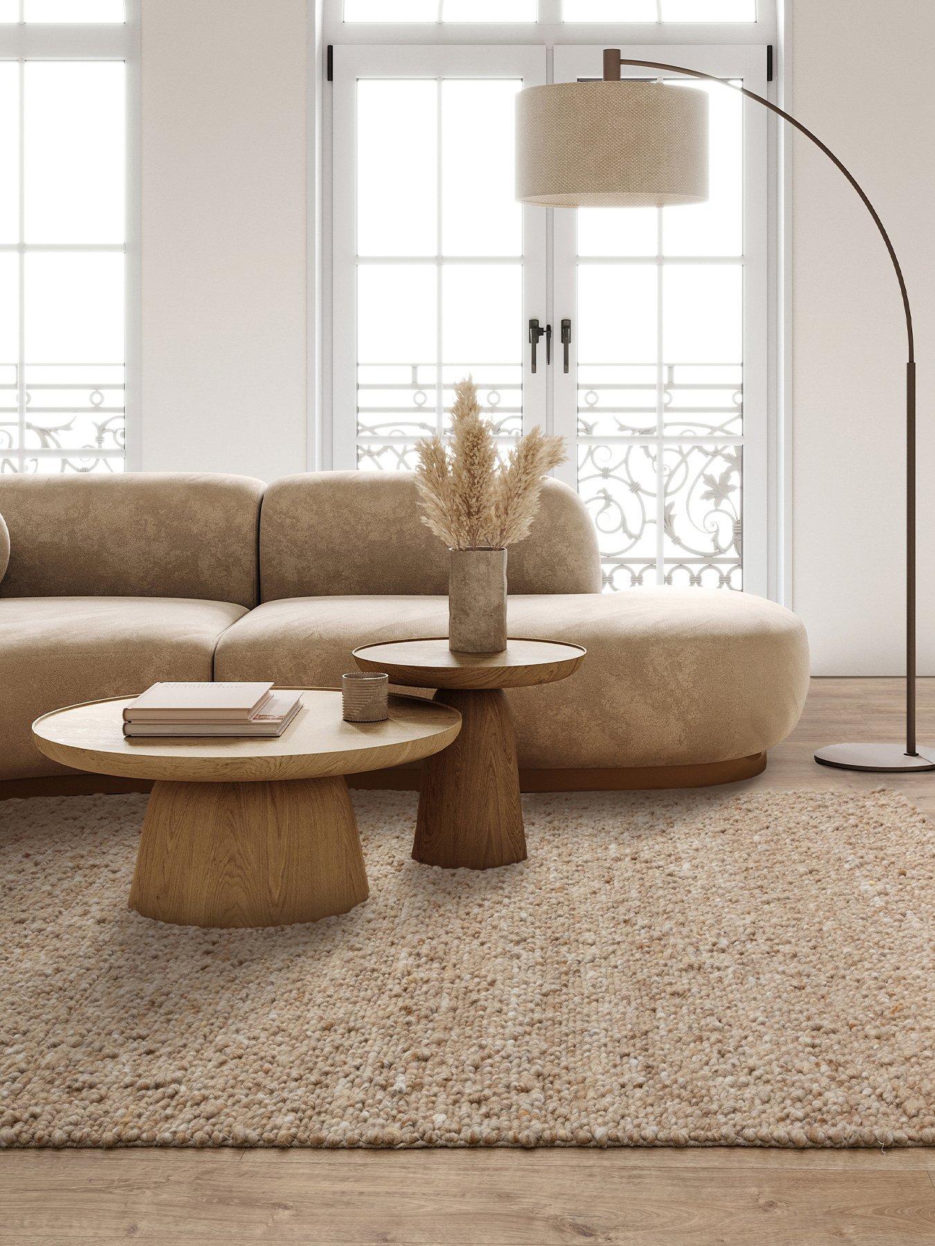 front image of asiatic-alder-rug-honey