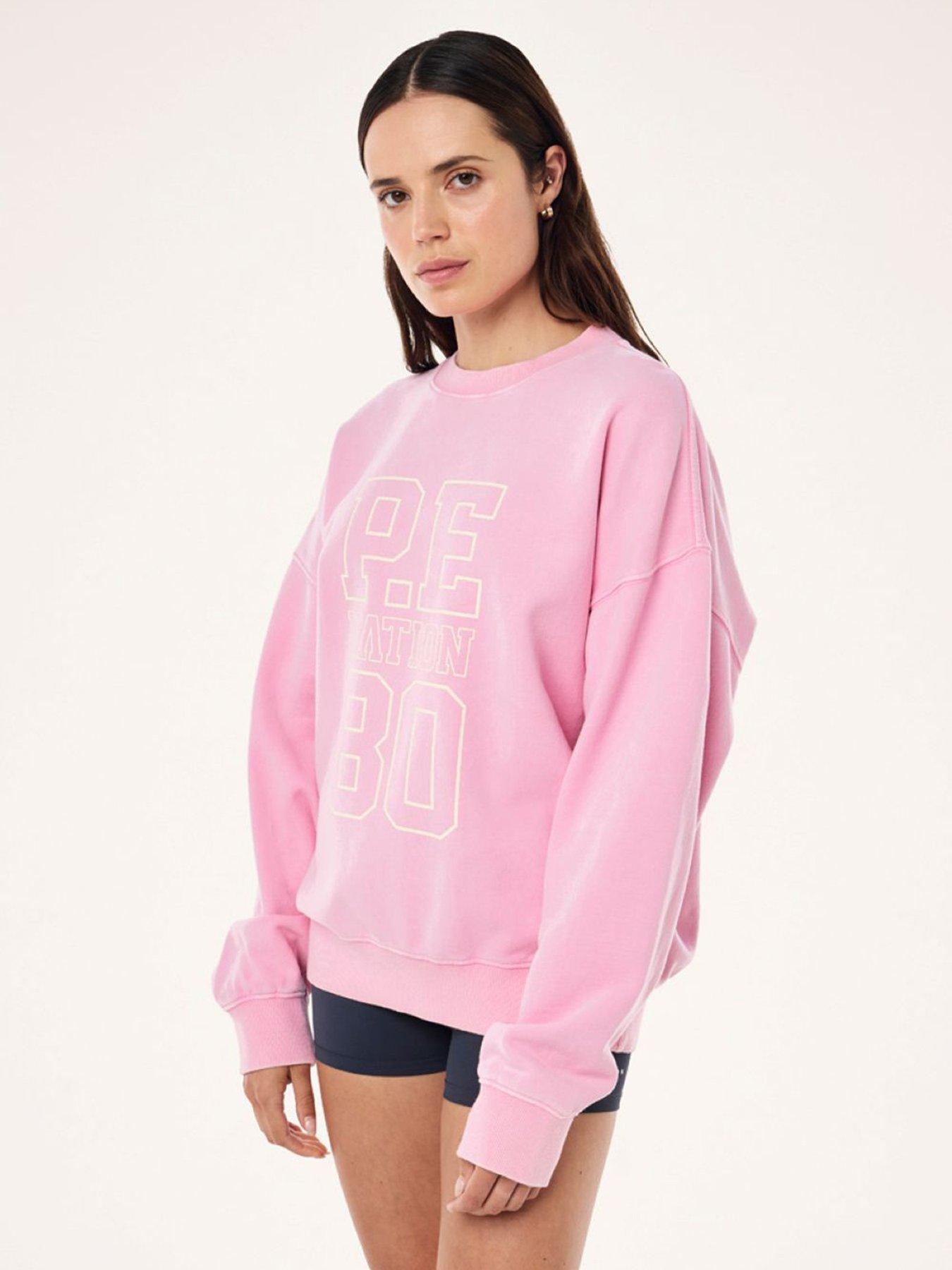 Image 4 of 5 of P.E Nation Womens Training Elysian Sweat - Pink