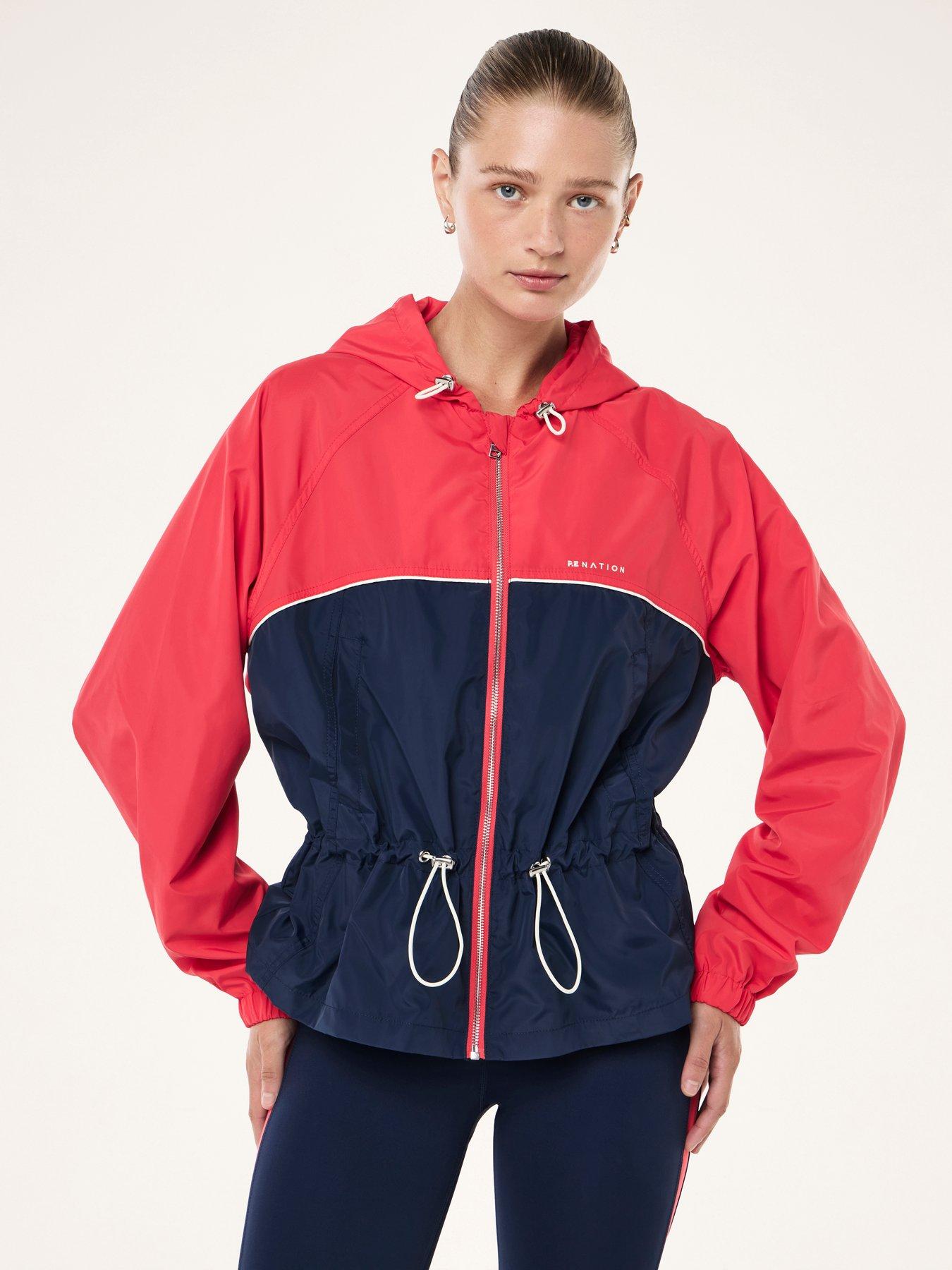P.E Nation Womens Training Alignment Jacket - Dark Navy