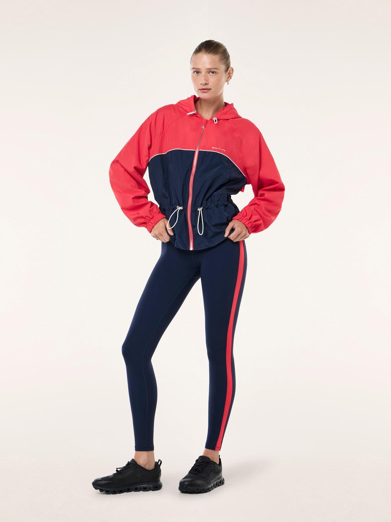 Image 3 of 6 of P.E Nation Womens Training Alignment Jacket - Dark Navy