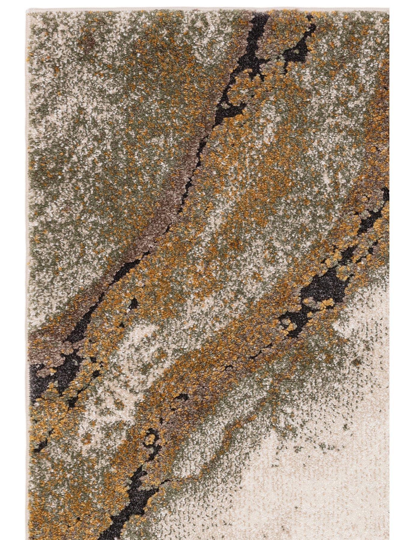Asiatic Mirage Oasis Rug - Green | Littlewoods
