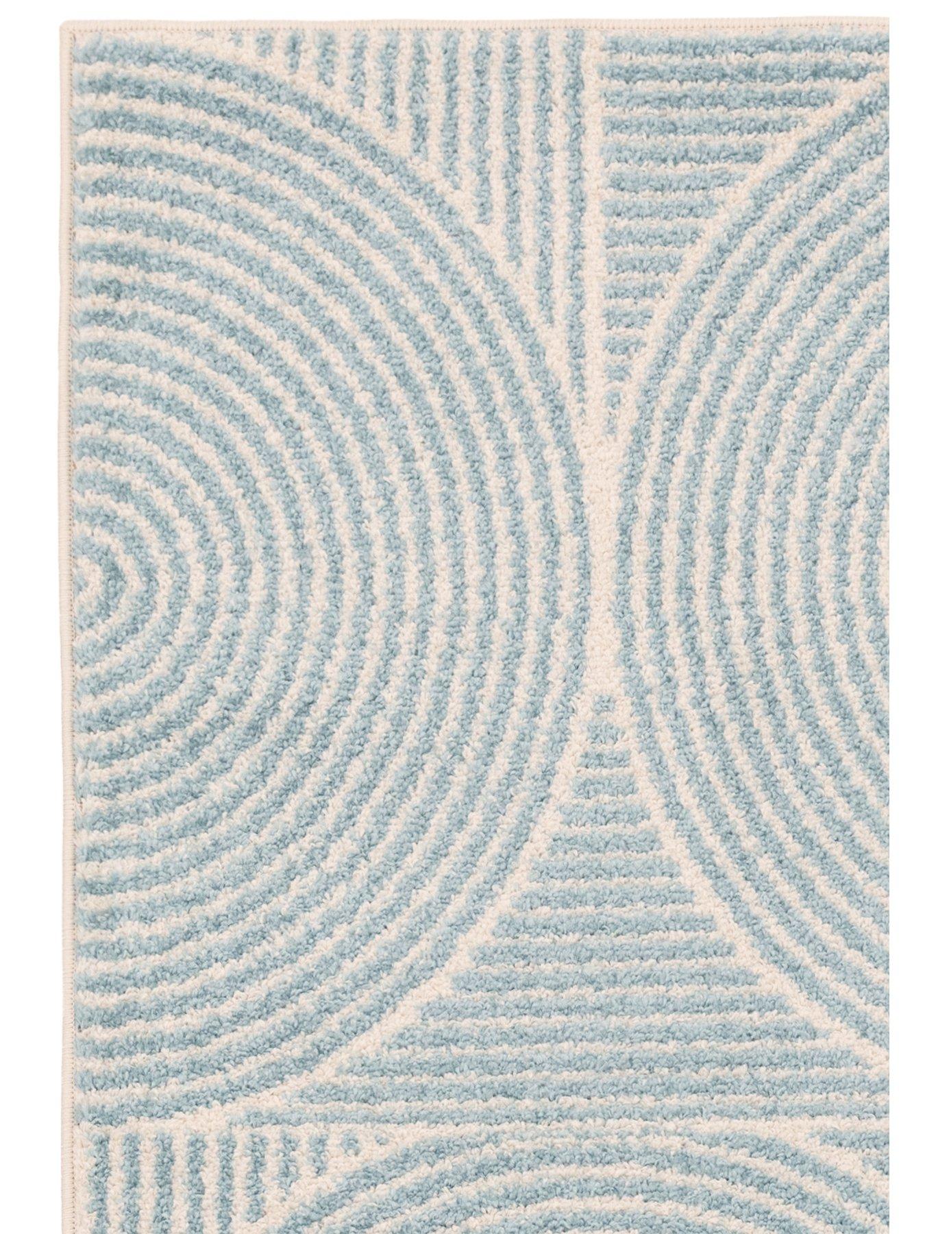 Image 5 of 7 of Asiatic Muse Swirl Rug - Blue