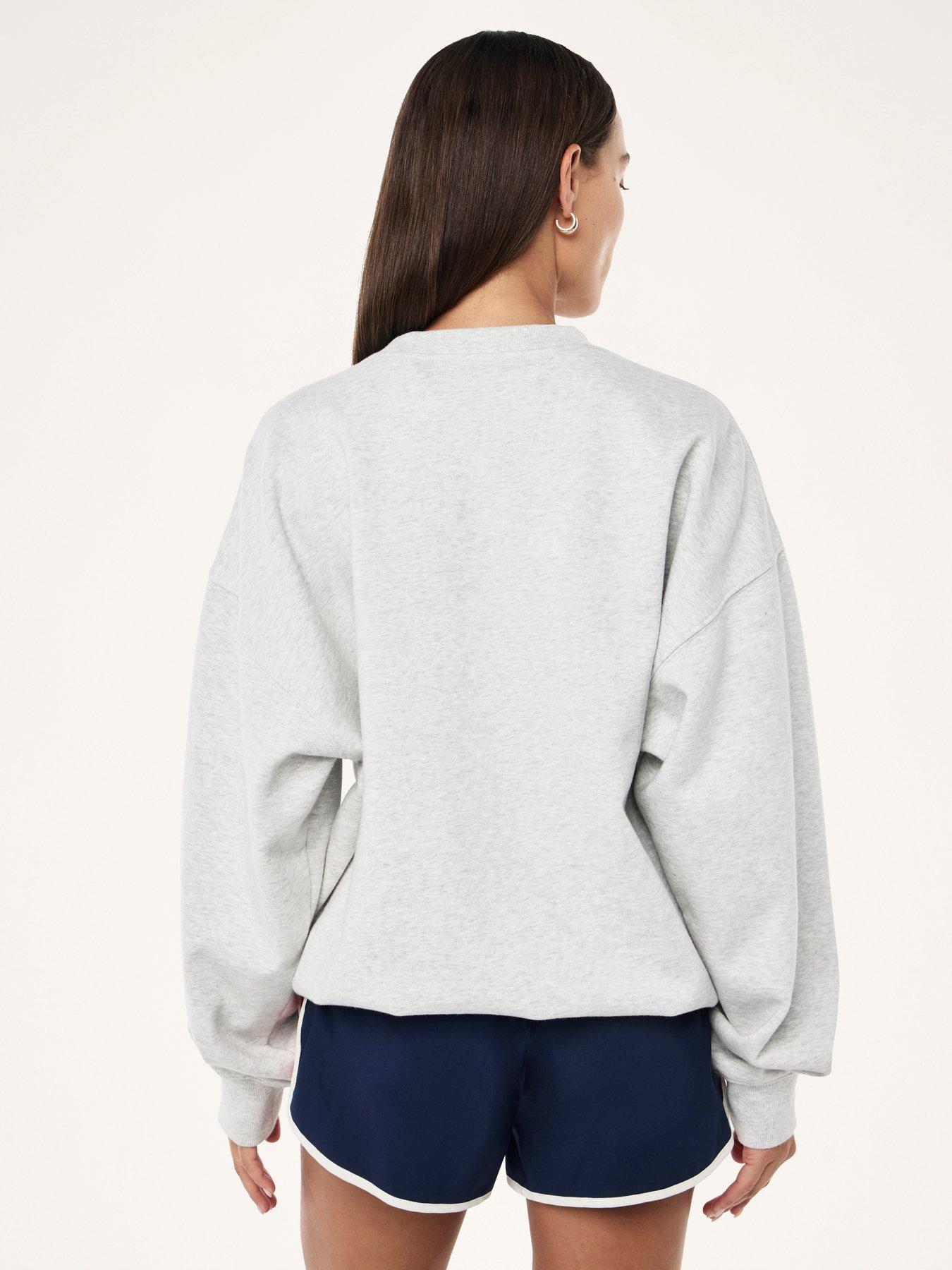 Image 2 of 5 of P.E Nation Womens Training Backspin Sweat - Grey