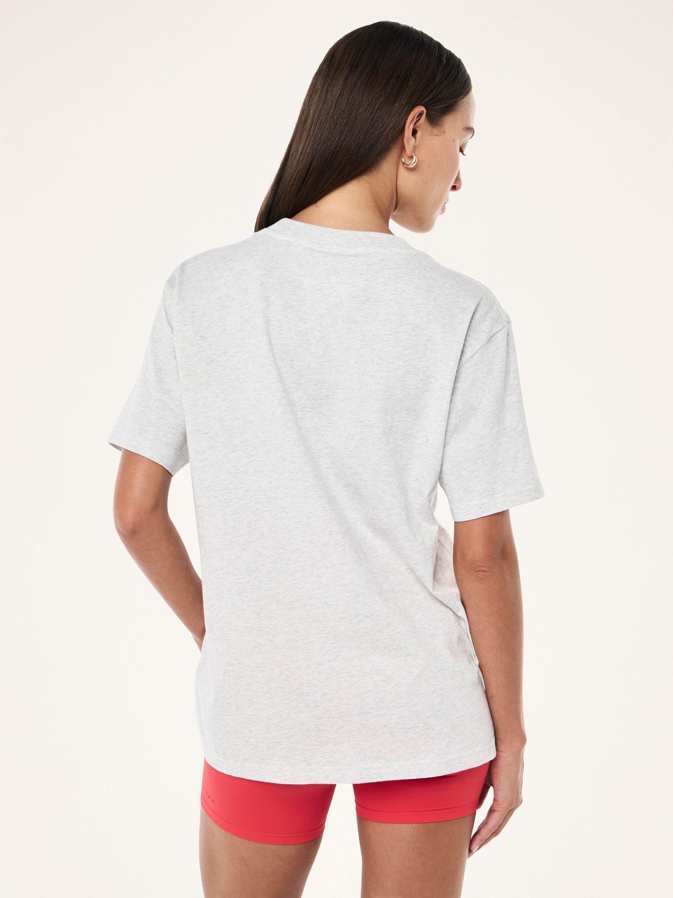 Image 2 of 5 of P.E Nation Womens Training Backspin Tee - Grey