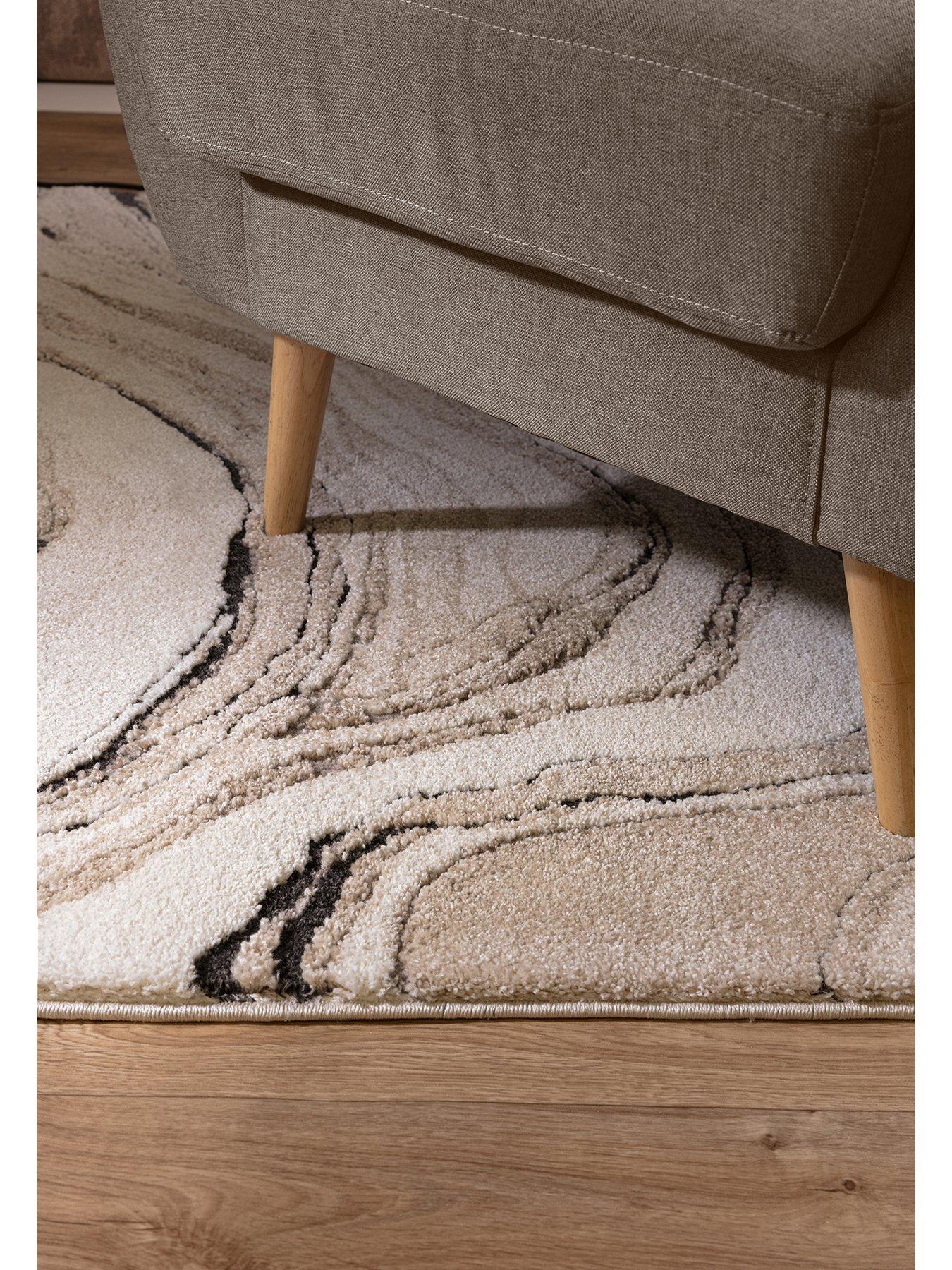 Image 3 of 7 of Asiatic Mirage Quartz Rug - Beige