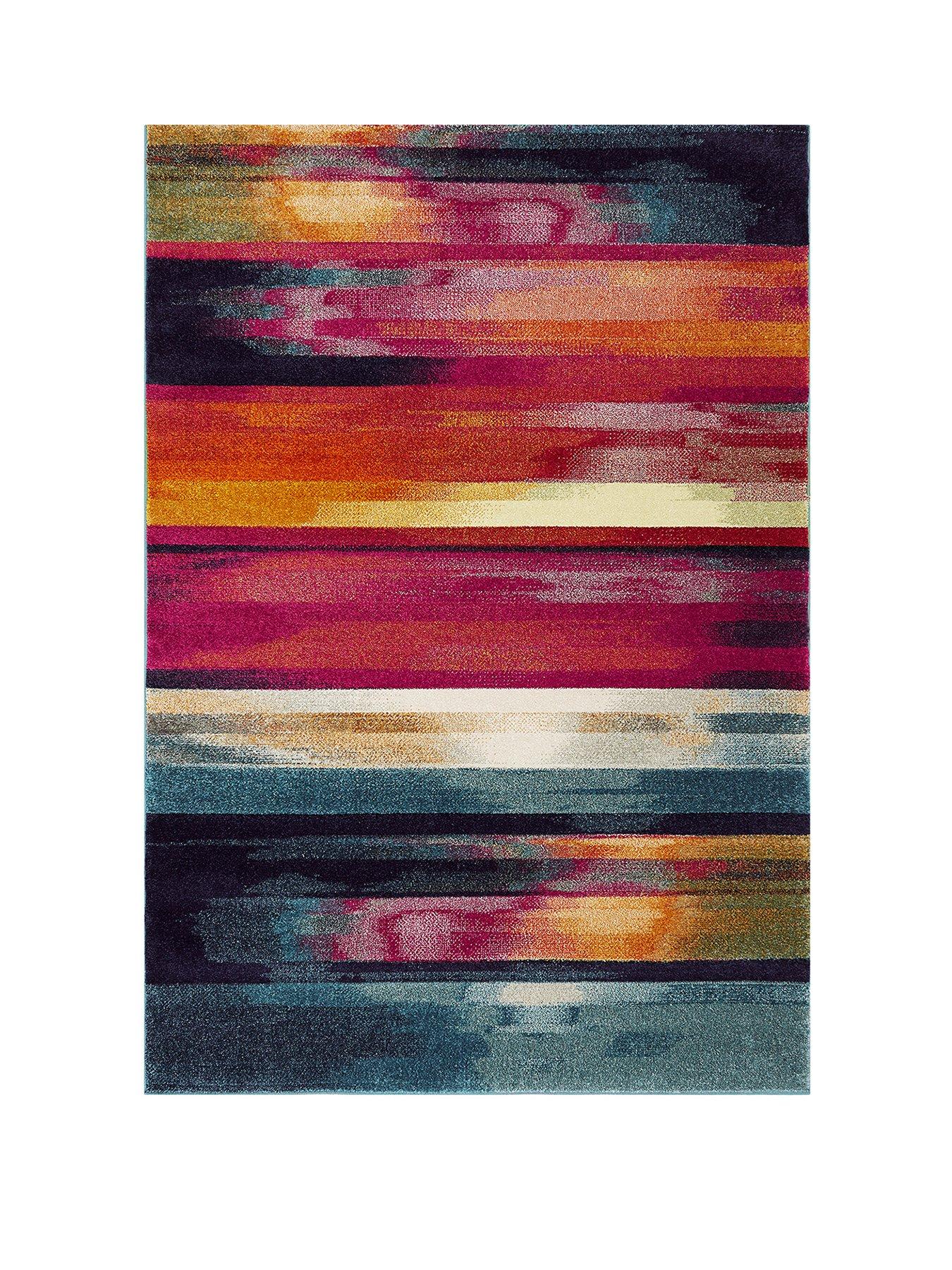  image of asiatic-nova-stripe-rug-multi