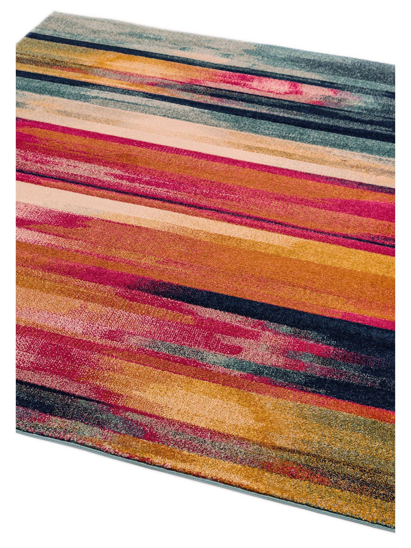  image of asiatic-nova-stripe-rug-multi