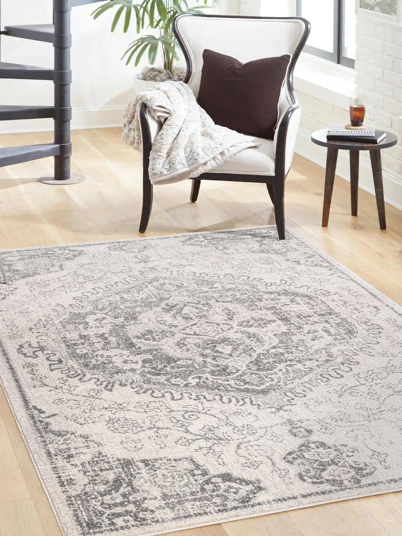 Image 1 of 6 of Asiatic Nova Medallion Rug - Ivory