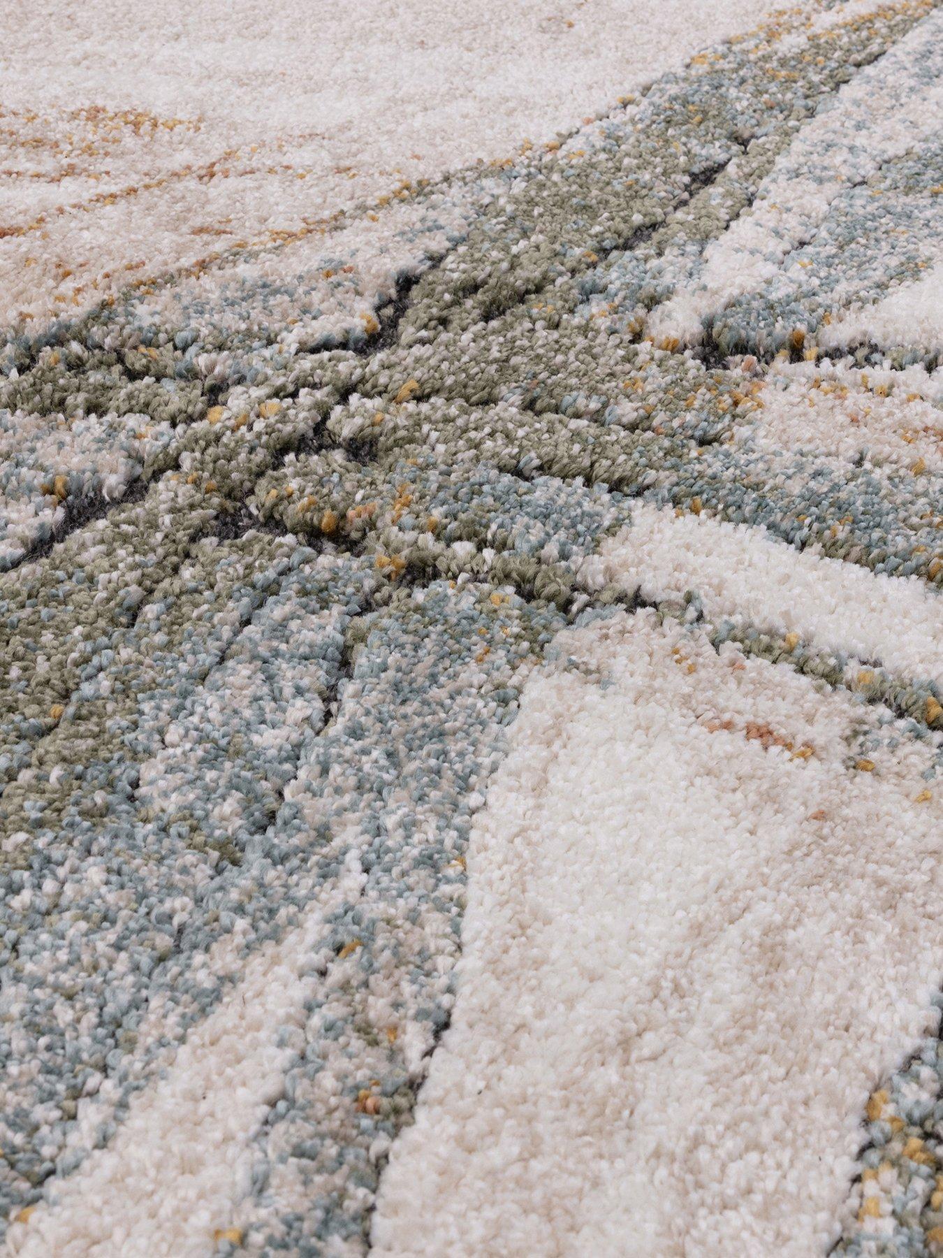 Image 4 of 5 of Asiatic Mirage Illusion Rug - Blue