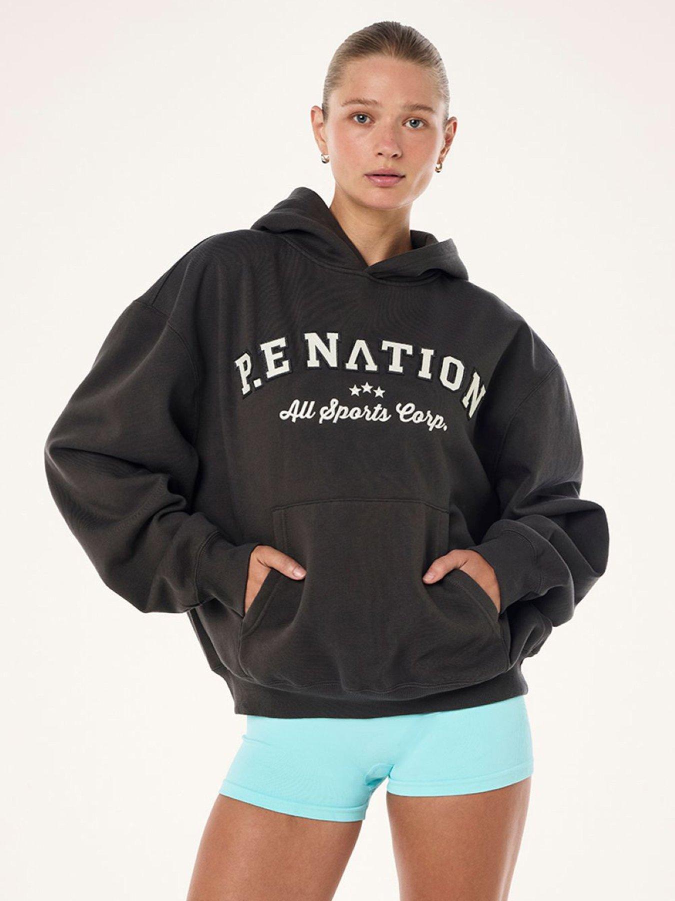 P.E Nation Womens Training Dynamic Hoodie - Grey