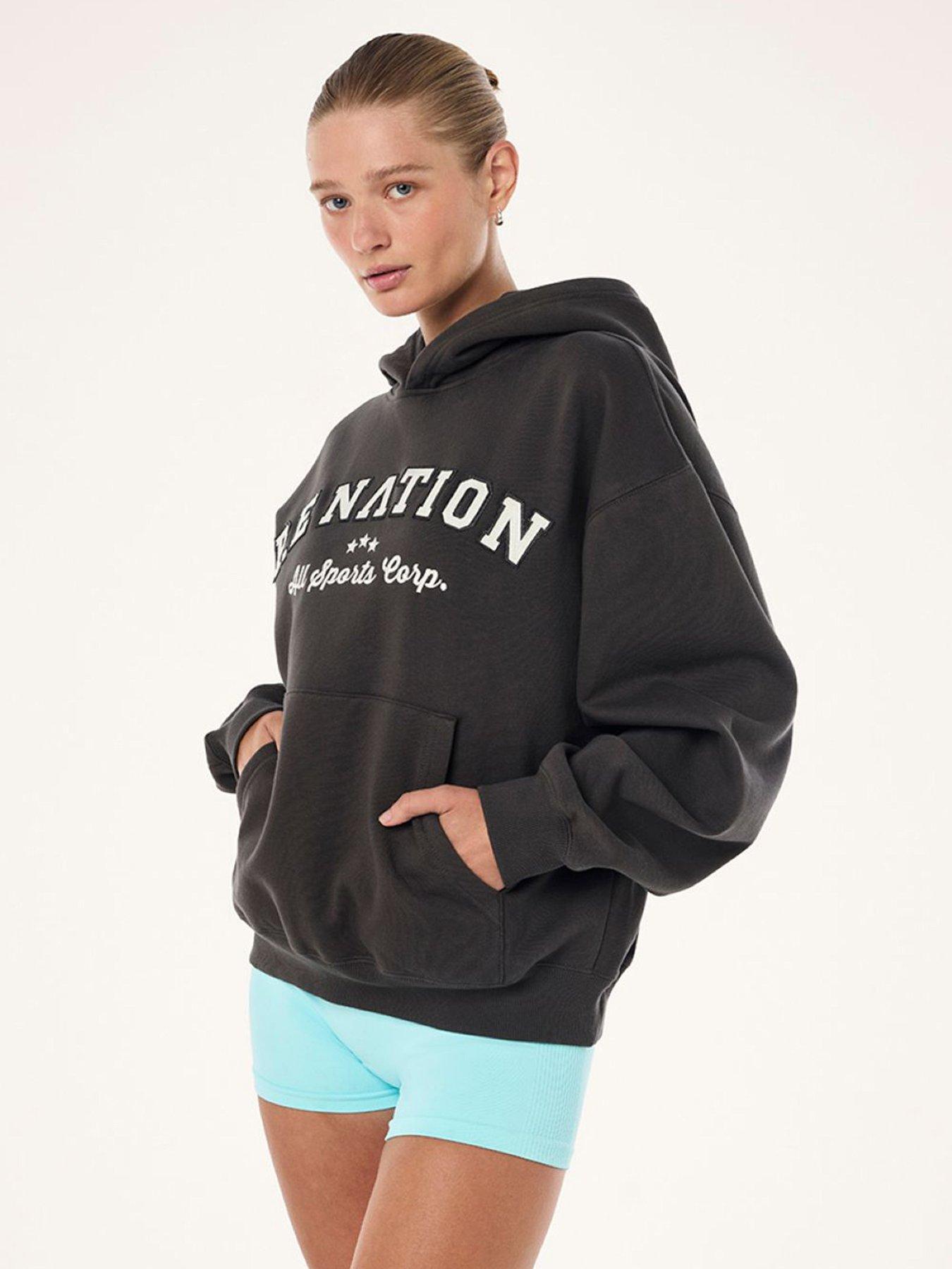 Image 4 of 5 of P.E Nation Womens Training Dynamic Hoodie - Grey