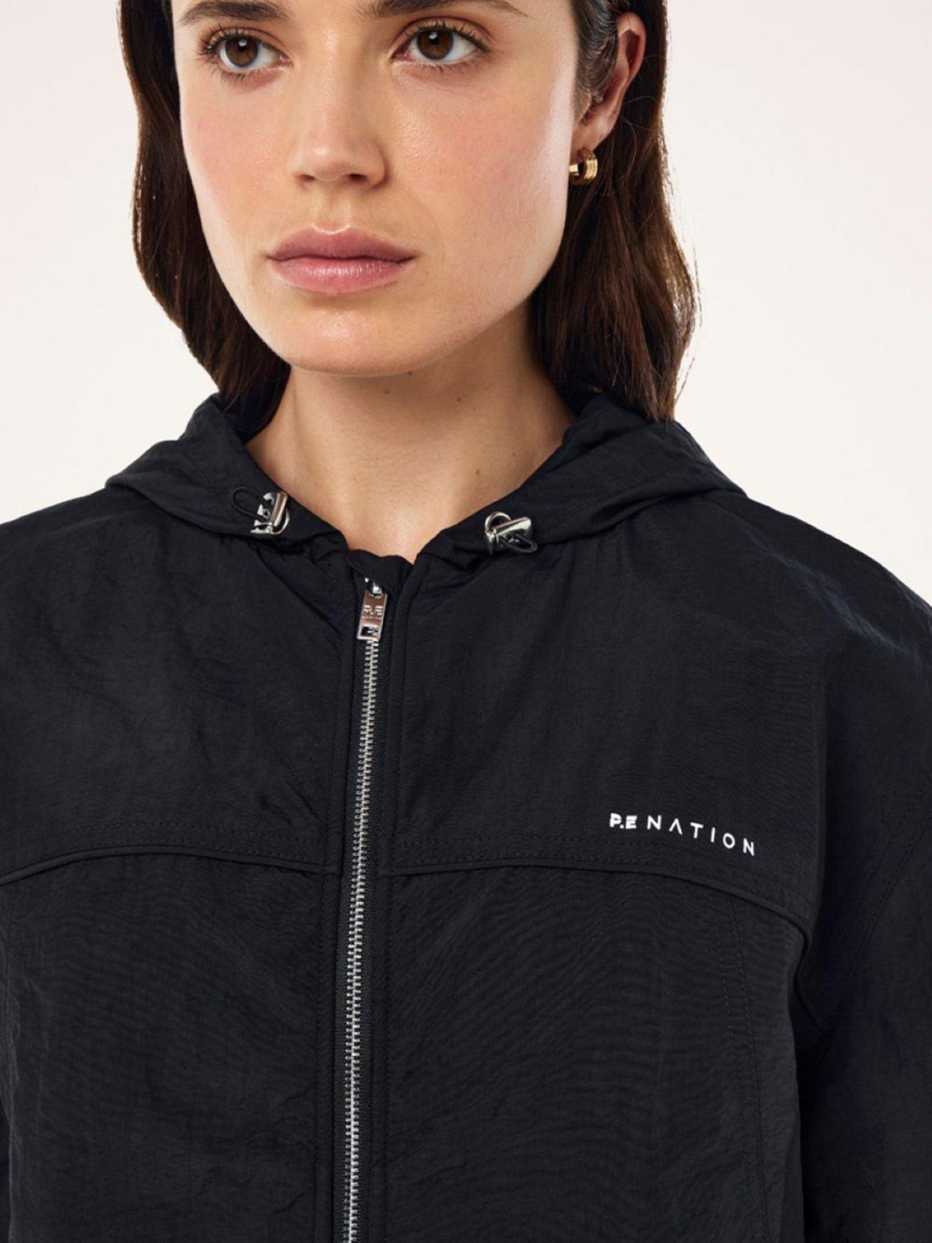 Image 5 of 6 of P.E Nation Womens Training Dash Jacket - Black