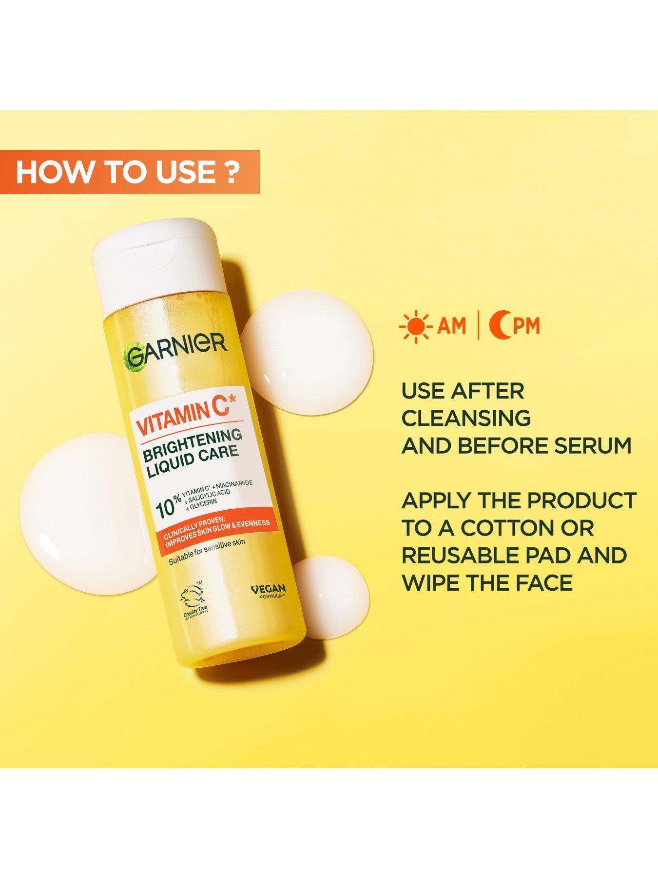 Image 2 of 6 of Garnier Vitamin C Brightening Liquid Care 120ML