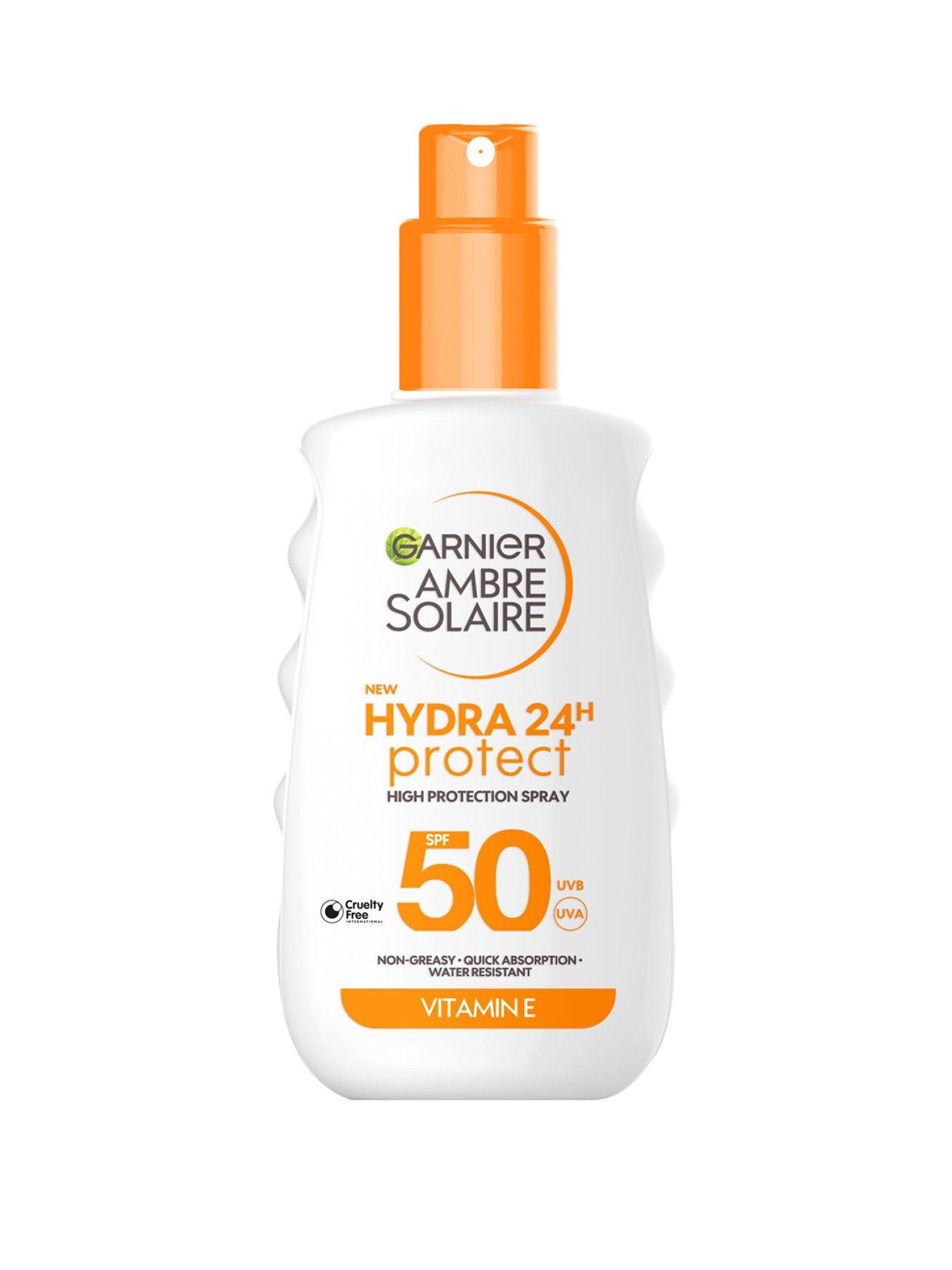 Garnier Ambre Solaire SPF 50 Hydra 24 Hour Protect High protection UVB ...