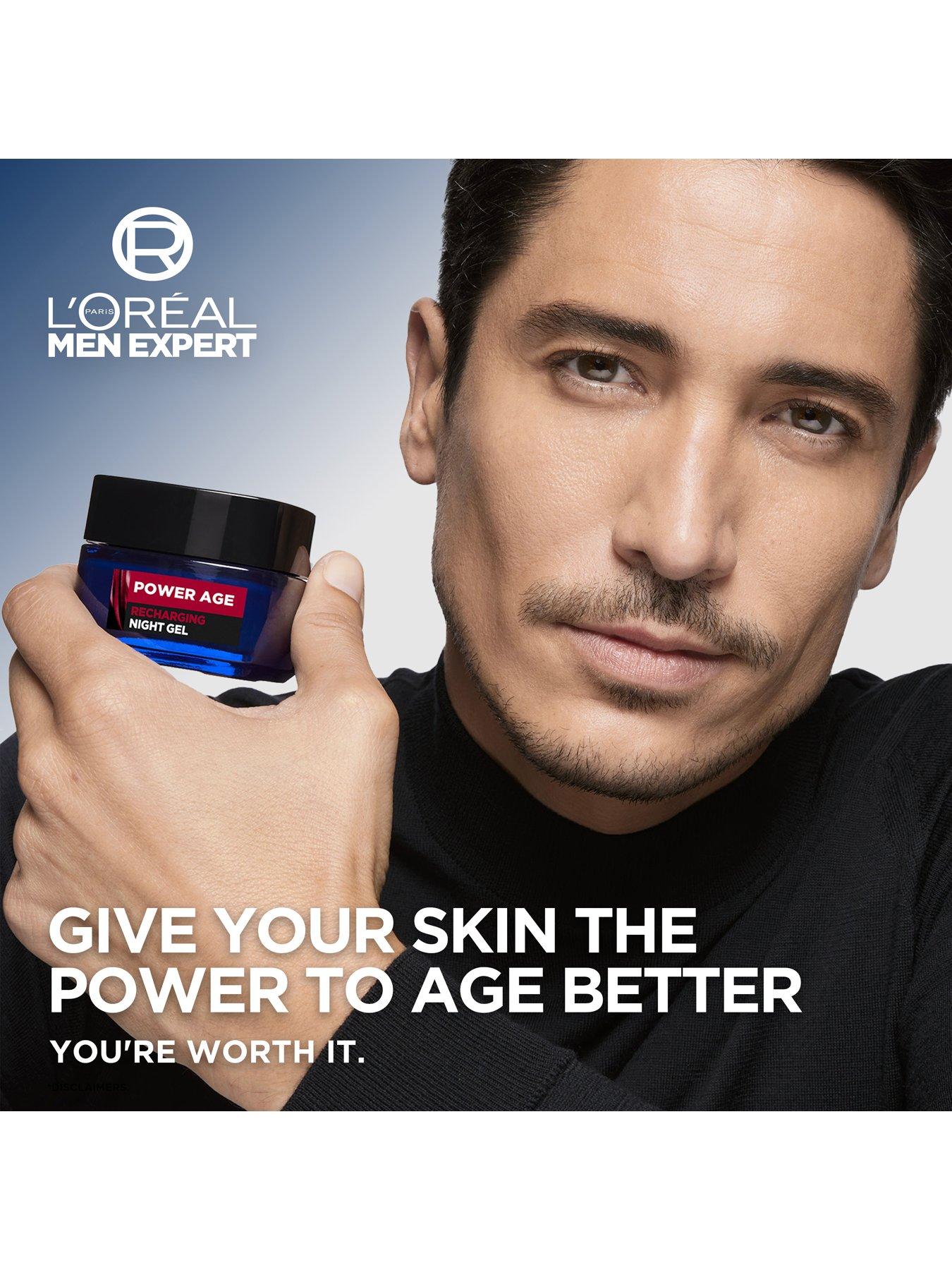 Image 2 of 6 of L'Oreal Paris Men Expert L'Oreal Men Expert Power Age Recharging Night Gel 50ml