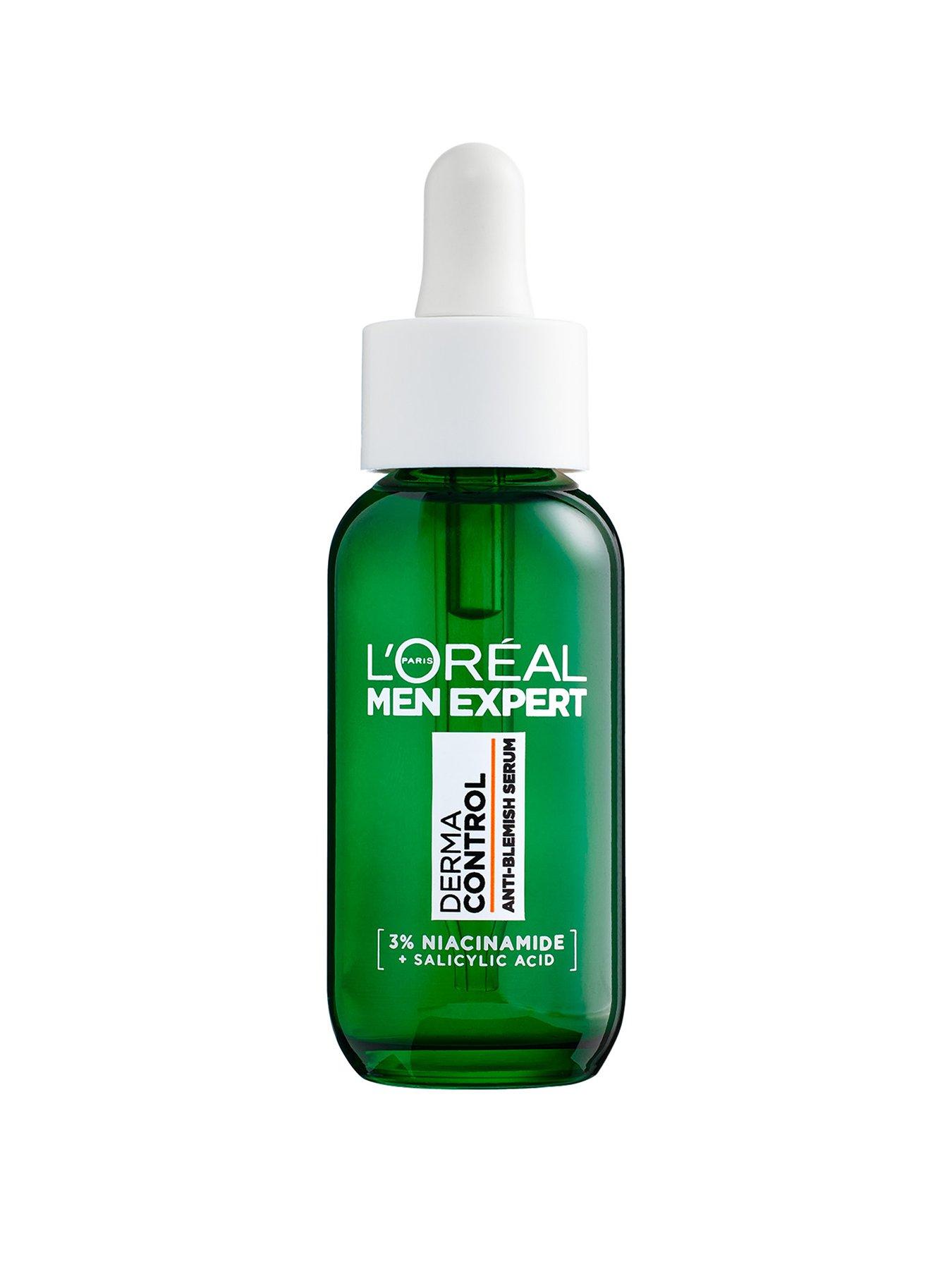 Image 1 of 7 of L'Oreal Paris Men Expert L'Oreal Men Expert Derma Control Anti-Blemish Serum with 3% Niacinamide + Salicylic acid 30ML