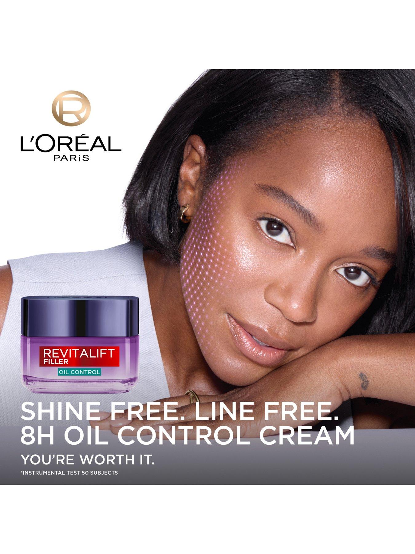 Image 4 of 7 of L'Oreal Paris Revitalift Filler 8H Oil Control Hyaluronic Gel Cream