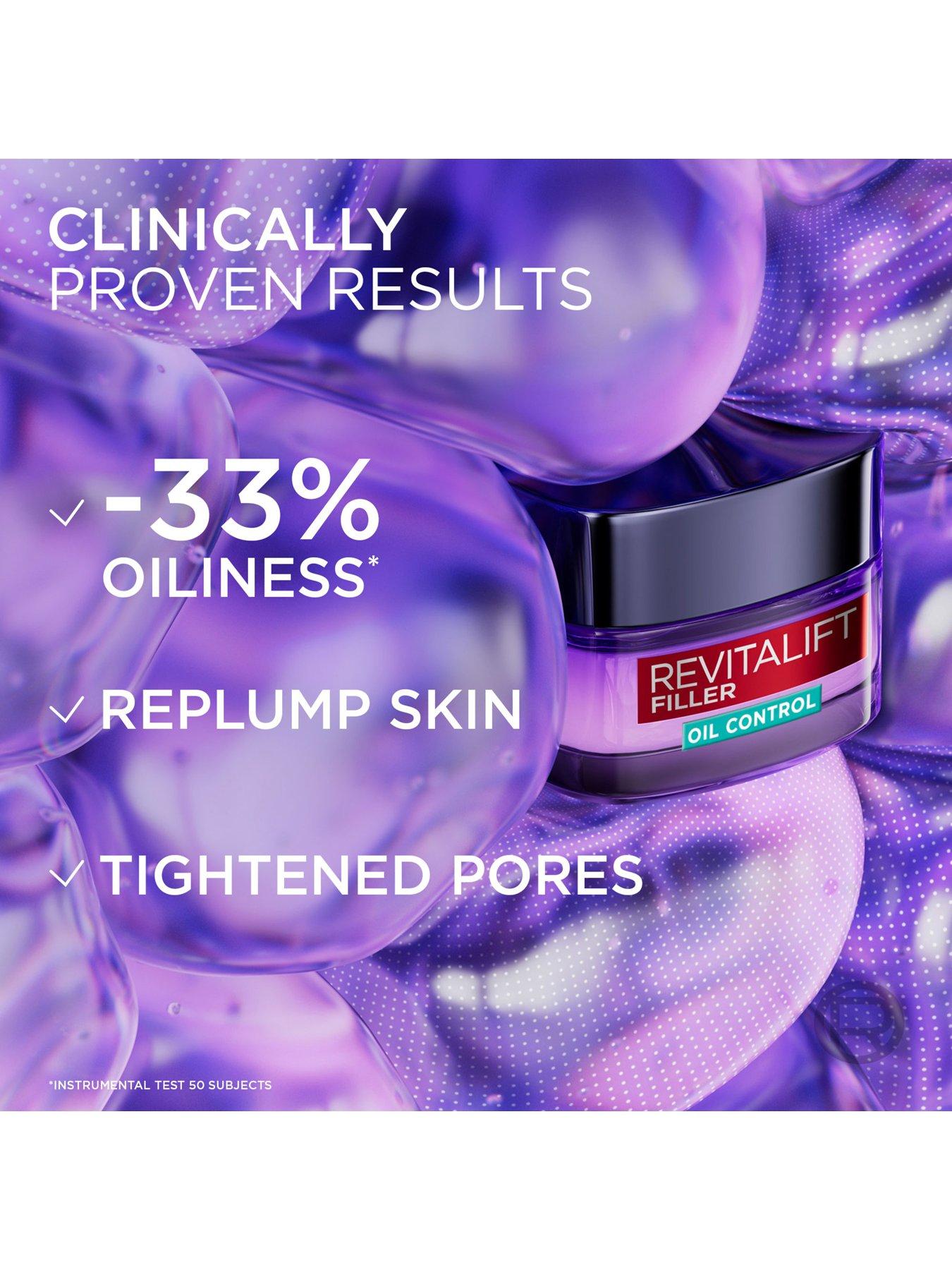 Image 7 of 7 of L'Oreal Paris Revitalift Filler 8H Oil Control Hyaluronic Gel Cream