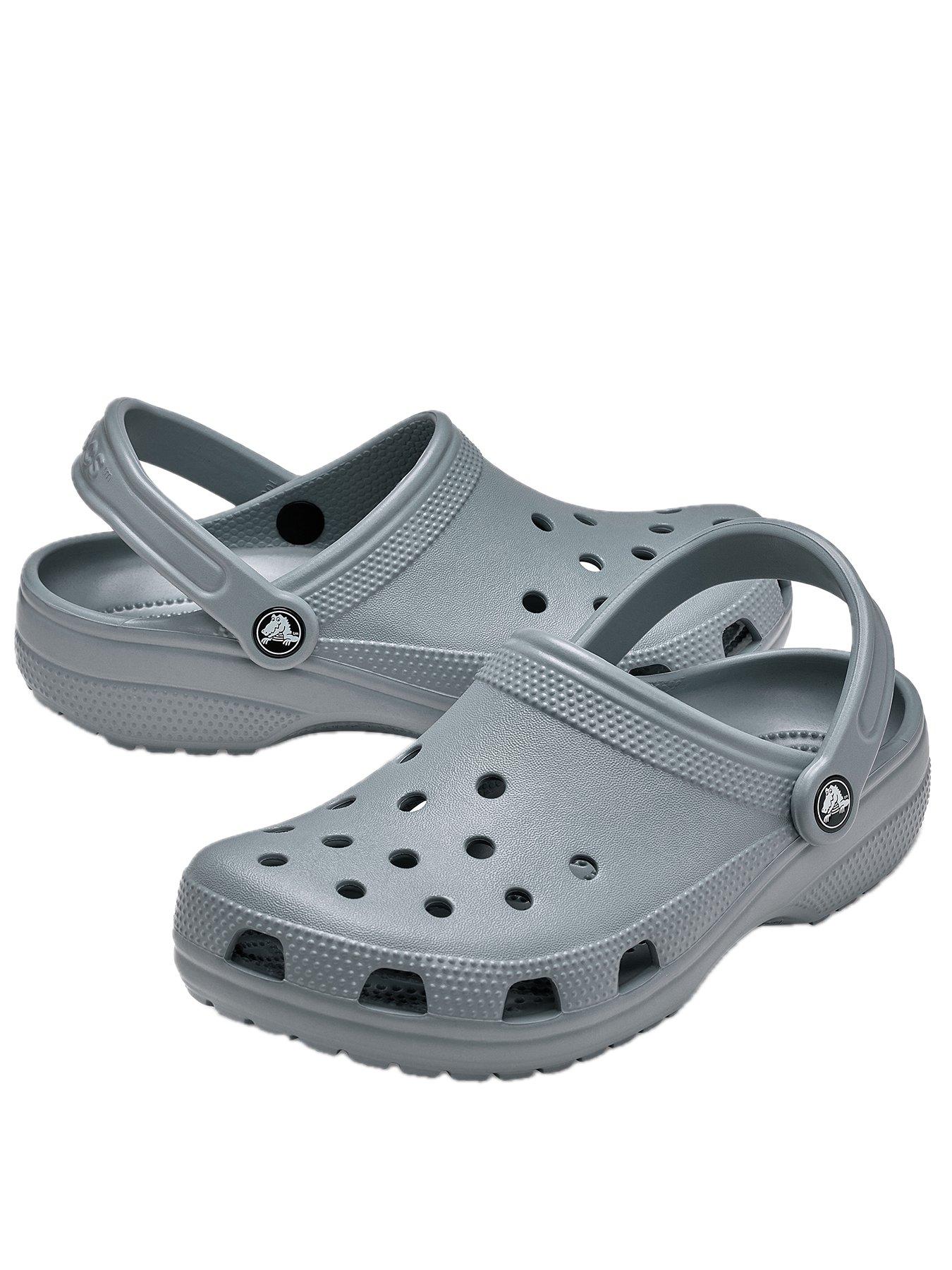  image of crocs-mens-classic-clog-sandal-grey