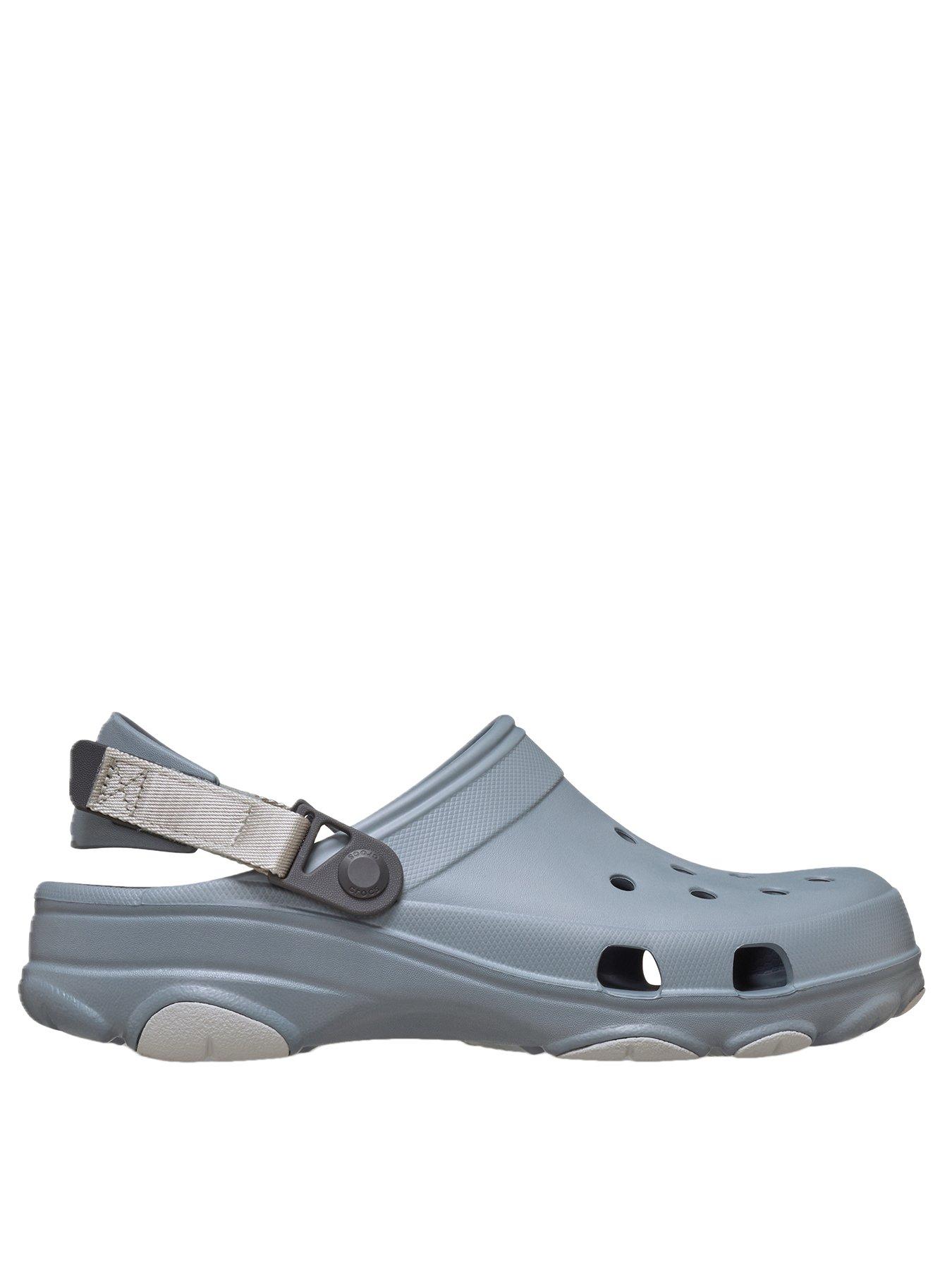 Crocs Men's All Terrain Clog Sandal - Grey
