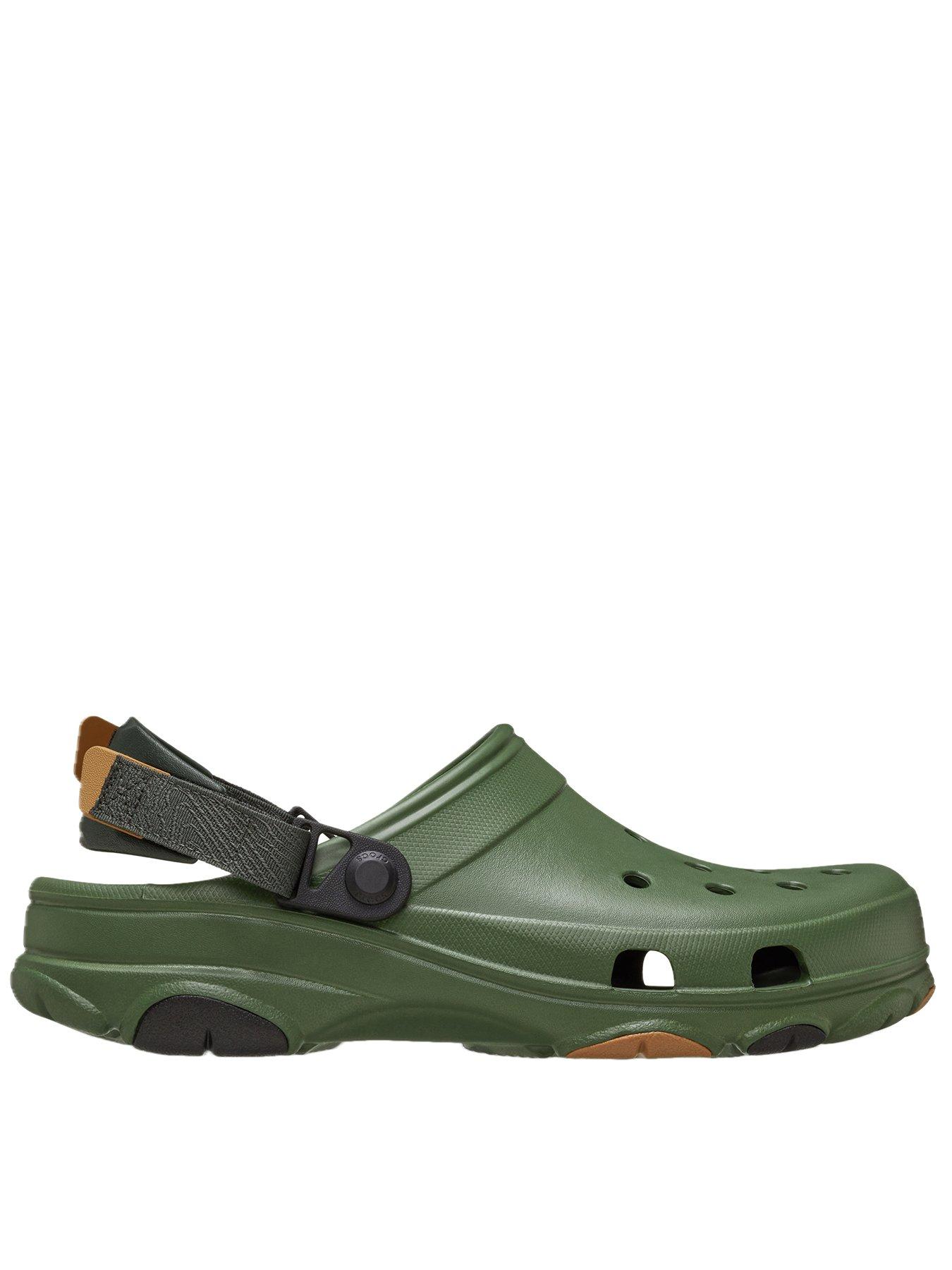 Crocs Men's All Terrain Clog Sandal - Green