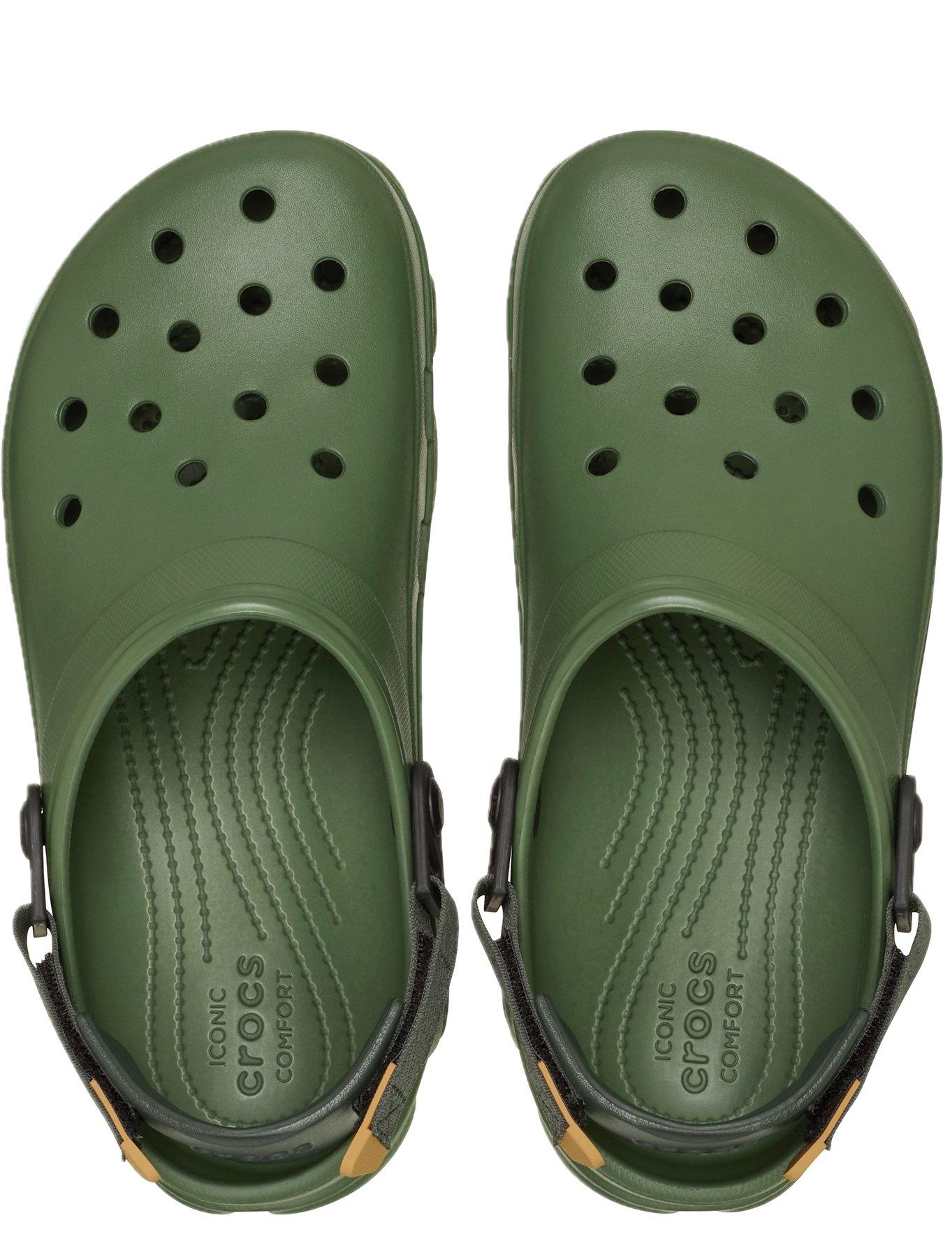 Image 4 of 7 of Crocs Men's All Terrain Clog Sandal - Green